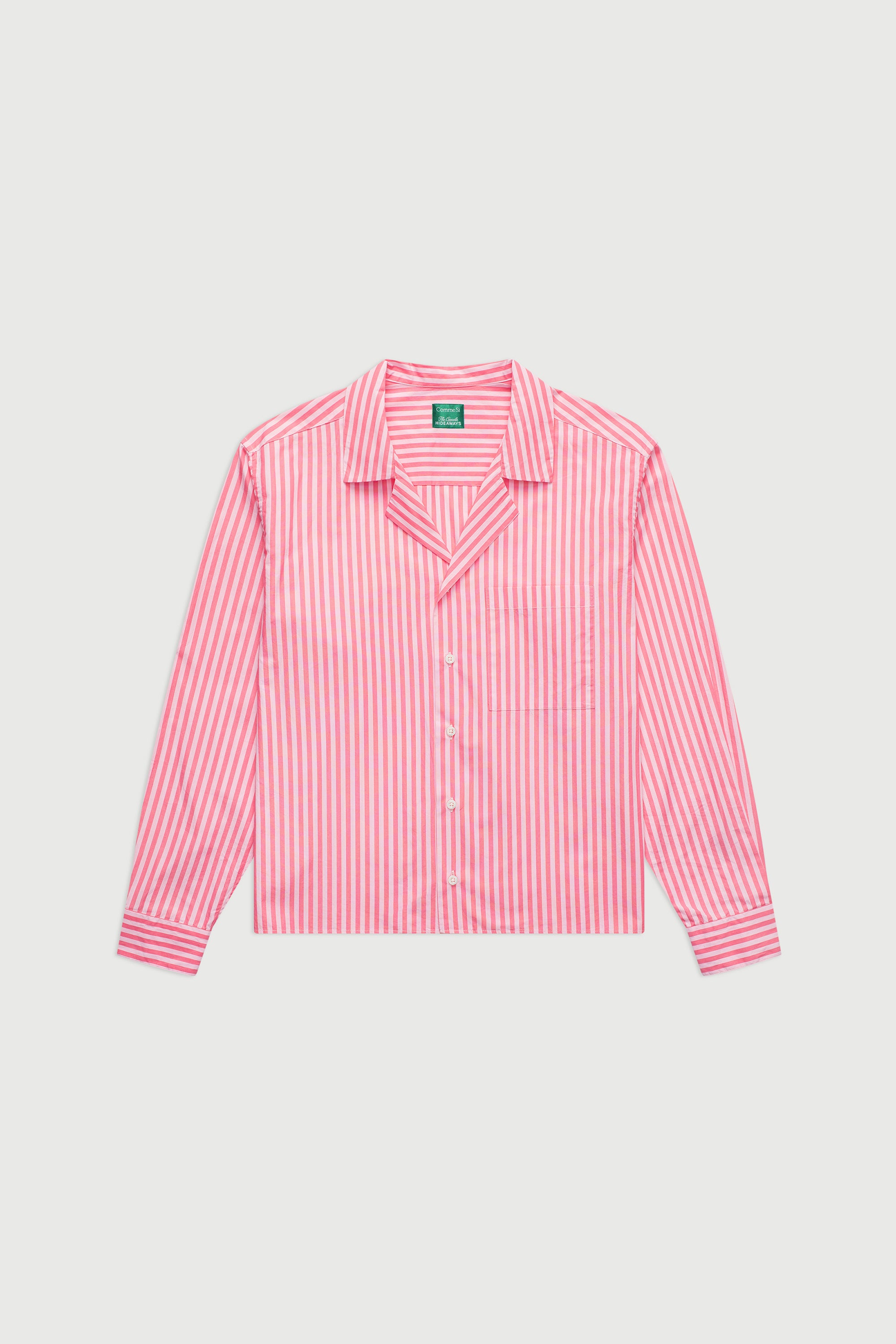 The Notched Collar Long Sleeve, Coppola Stripes – Comme Si