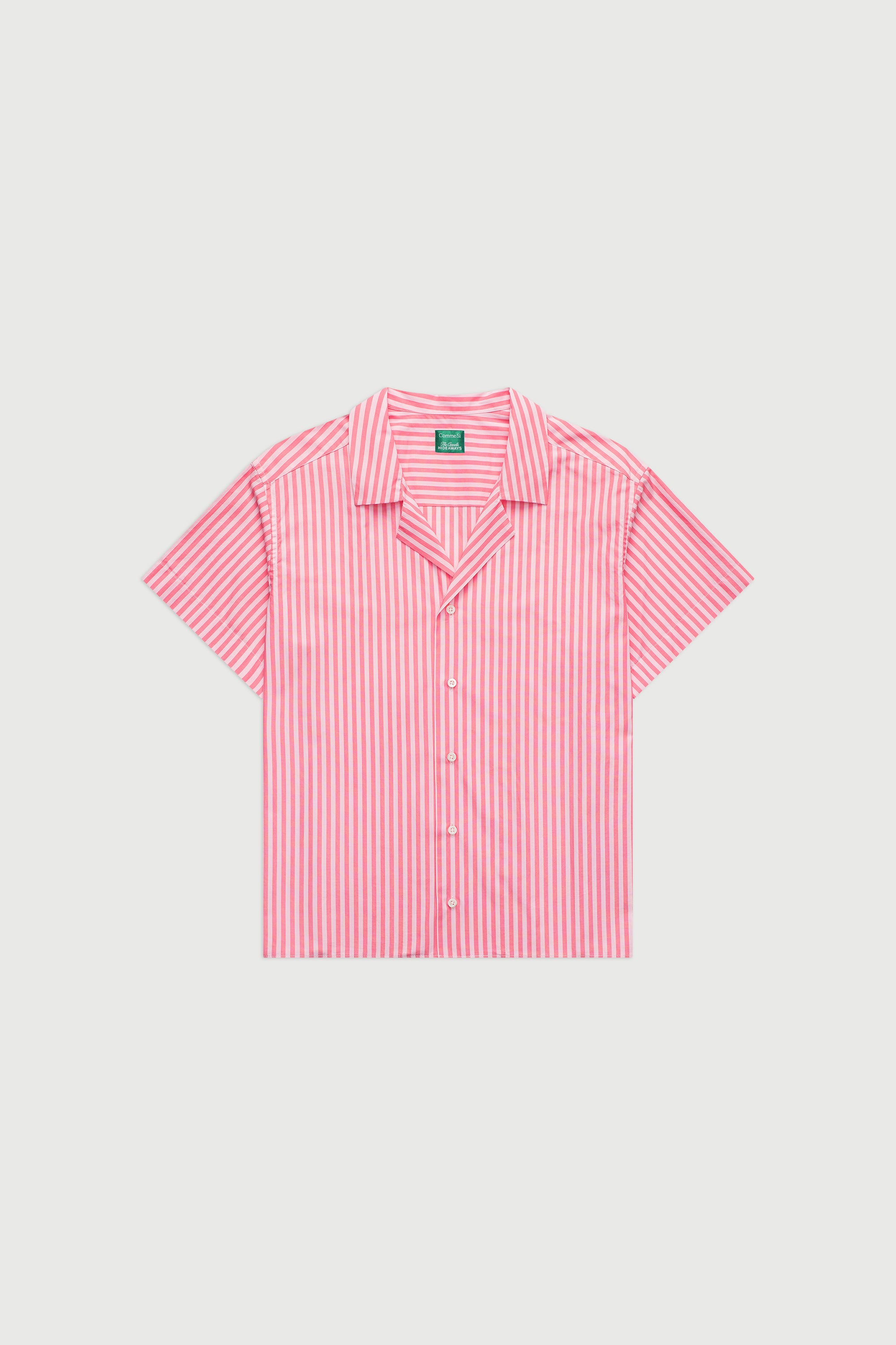 The Notched Collar Short Sleeve, Coppola Stripes – Comme Si