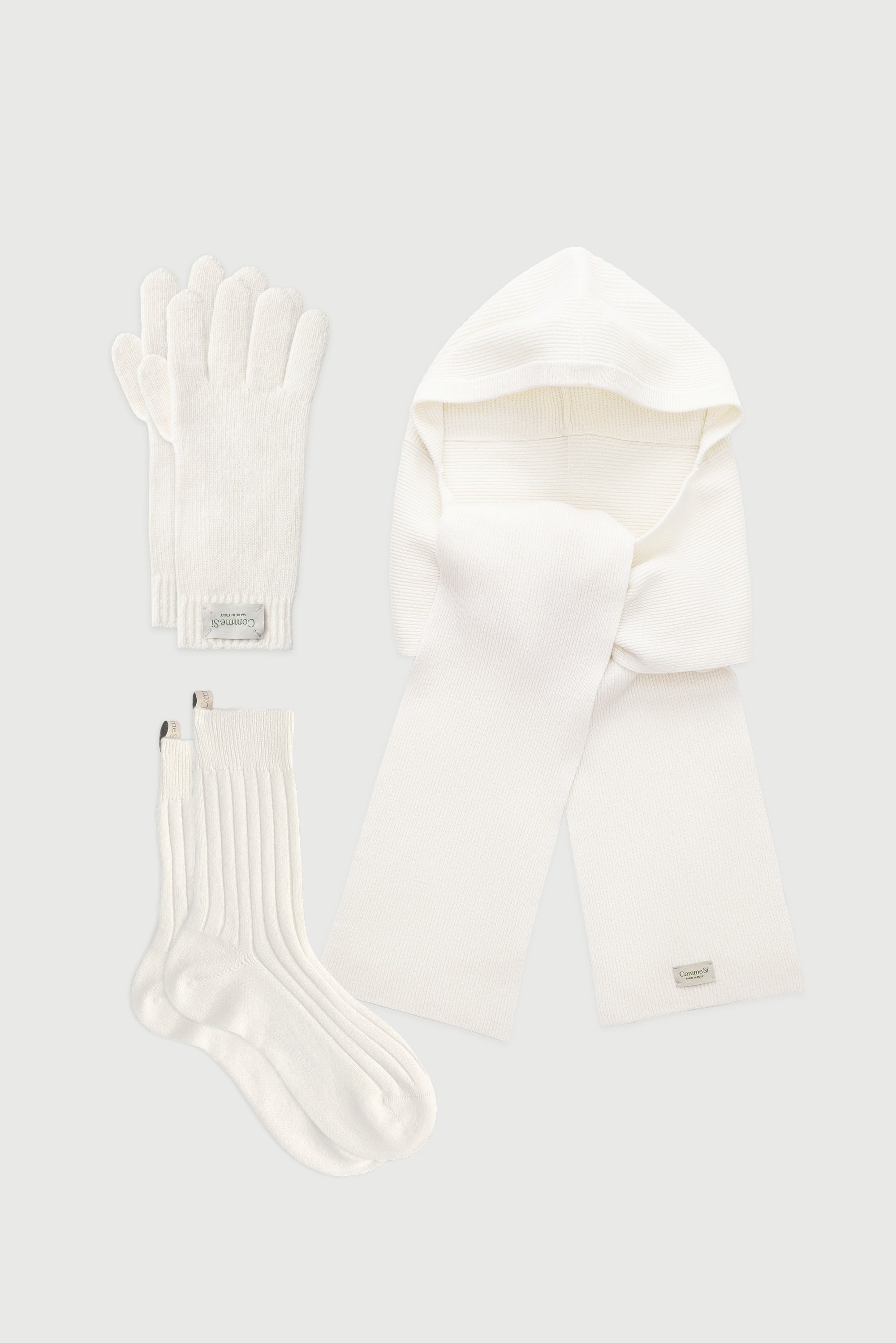The Cashmere Knit Accessories Set