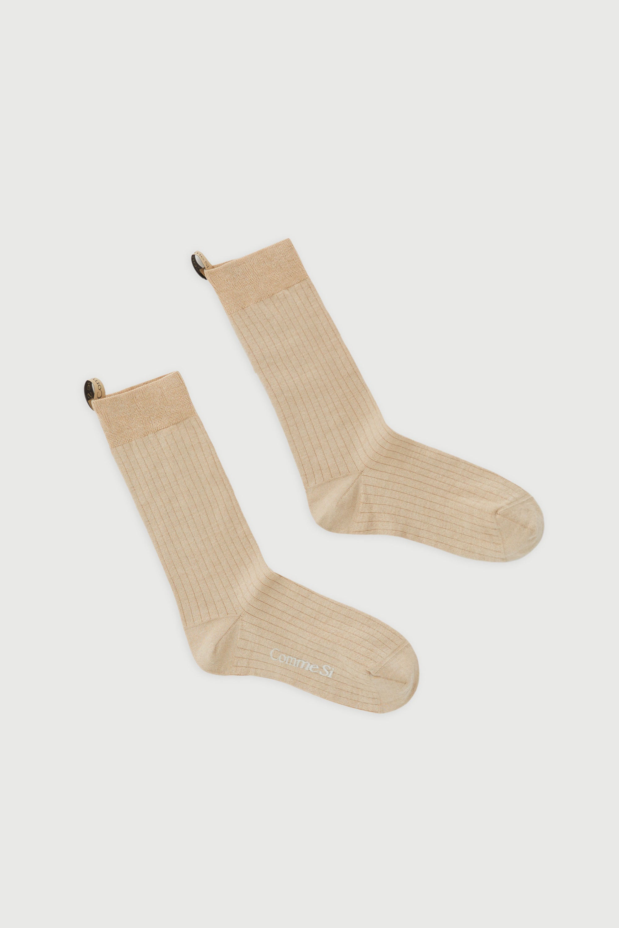 The Silk Ribbed Sock