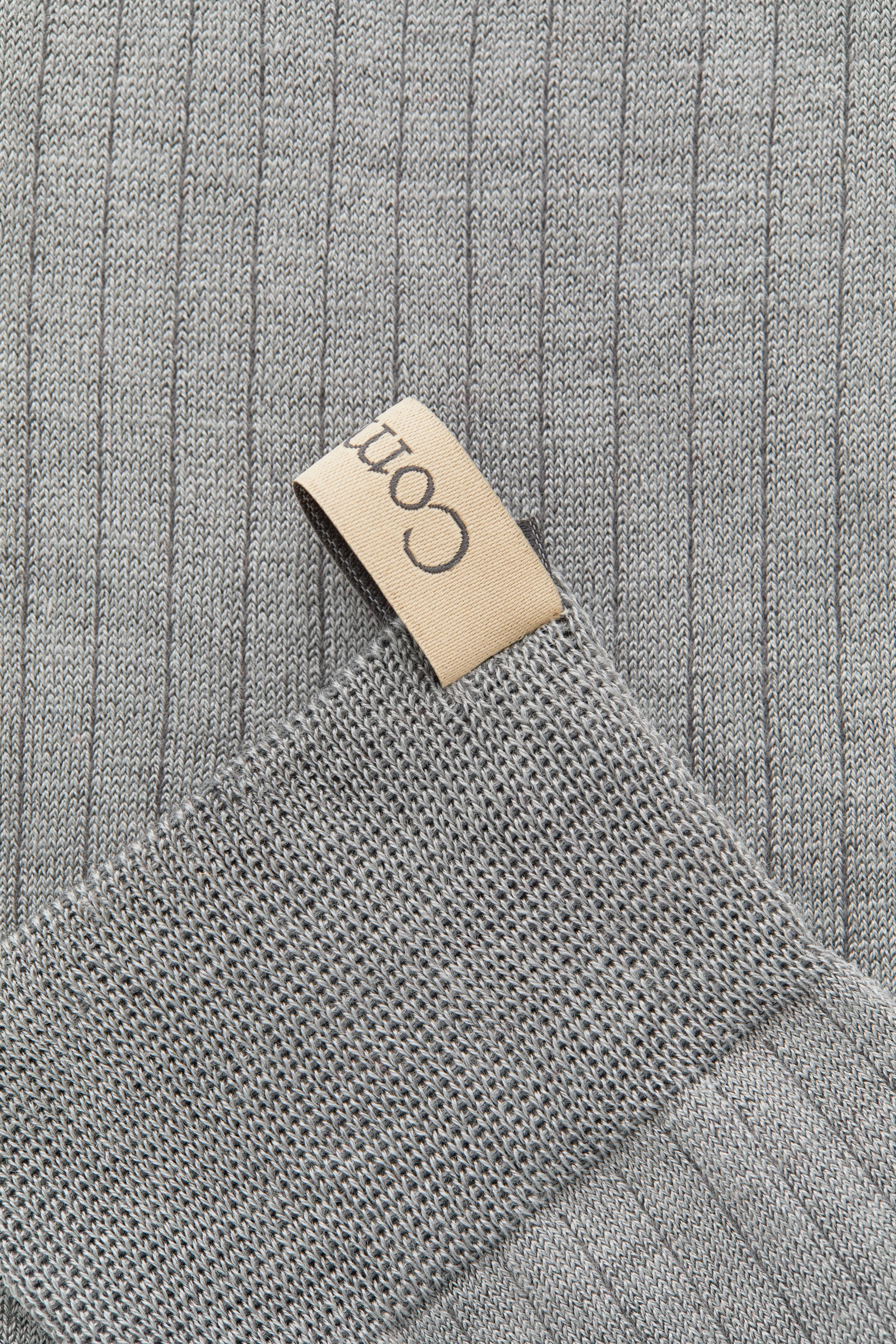 The Silk Ribbed Sock