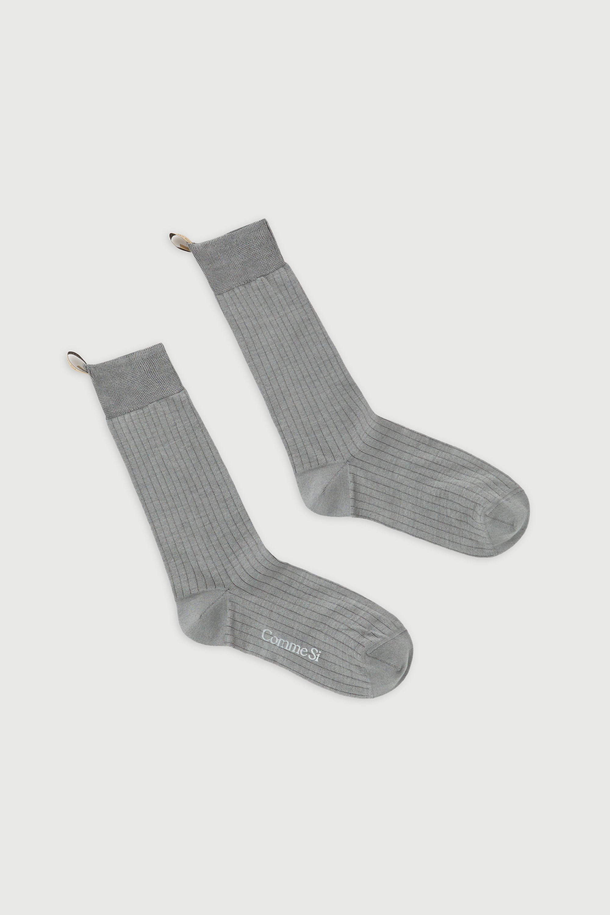 The Silk Ribbed Sock