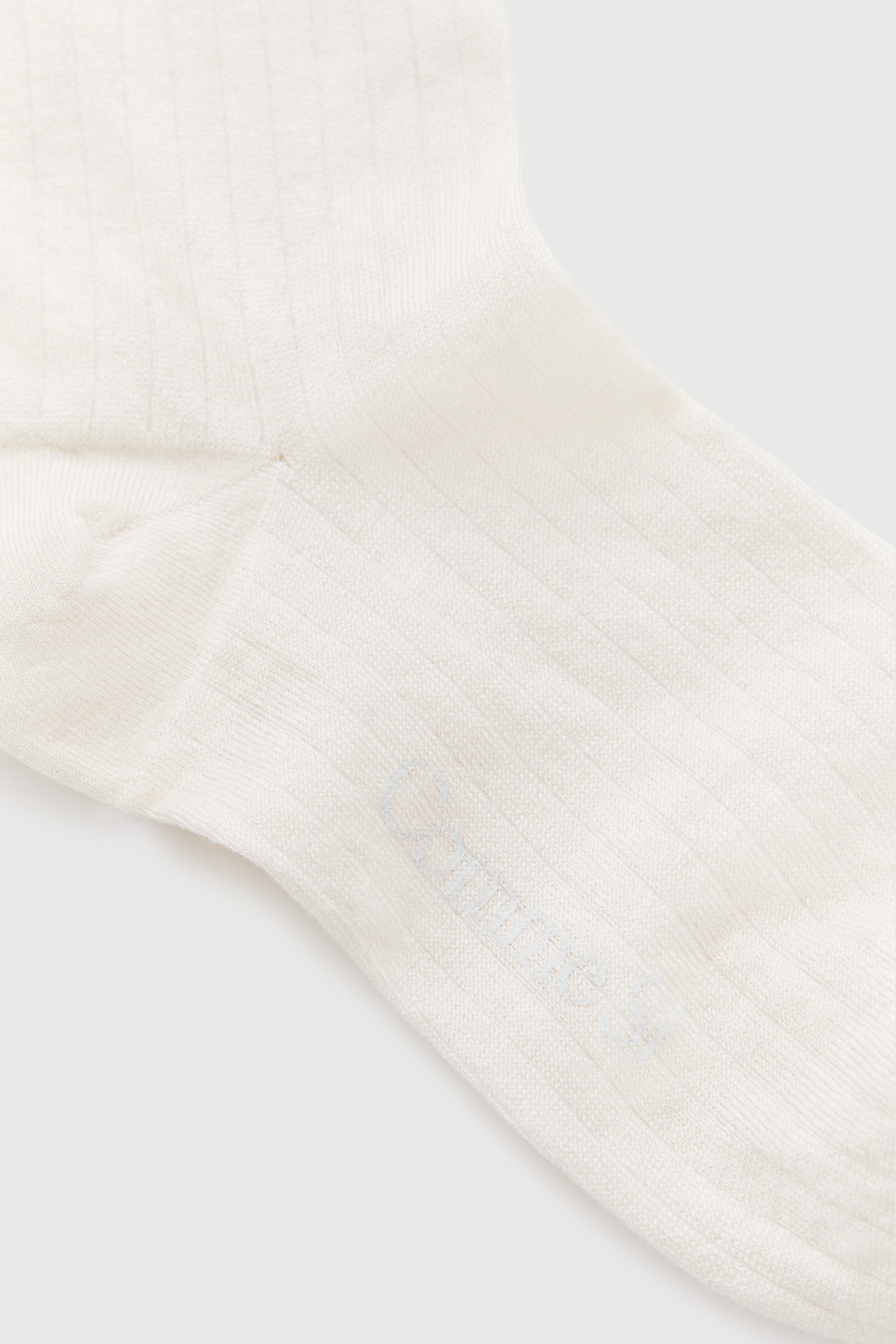 The Silk Ribbed Sock