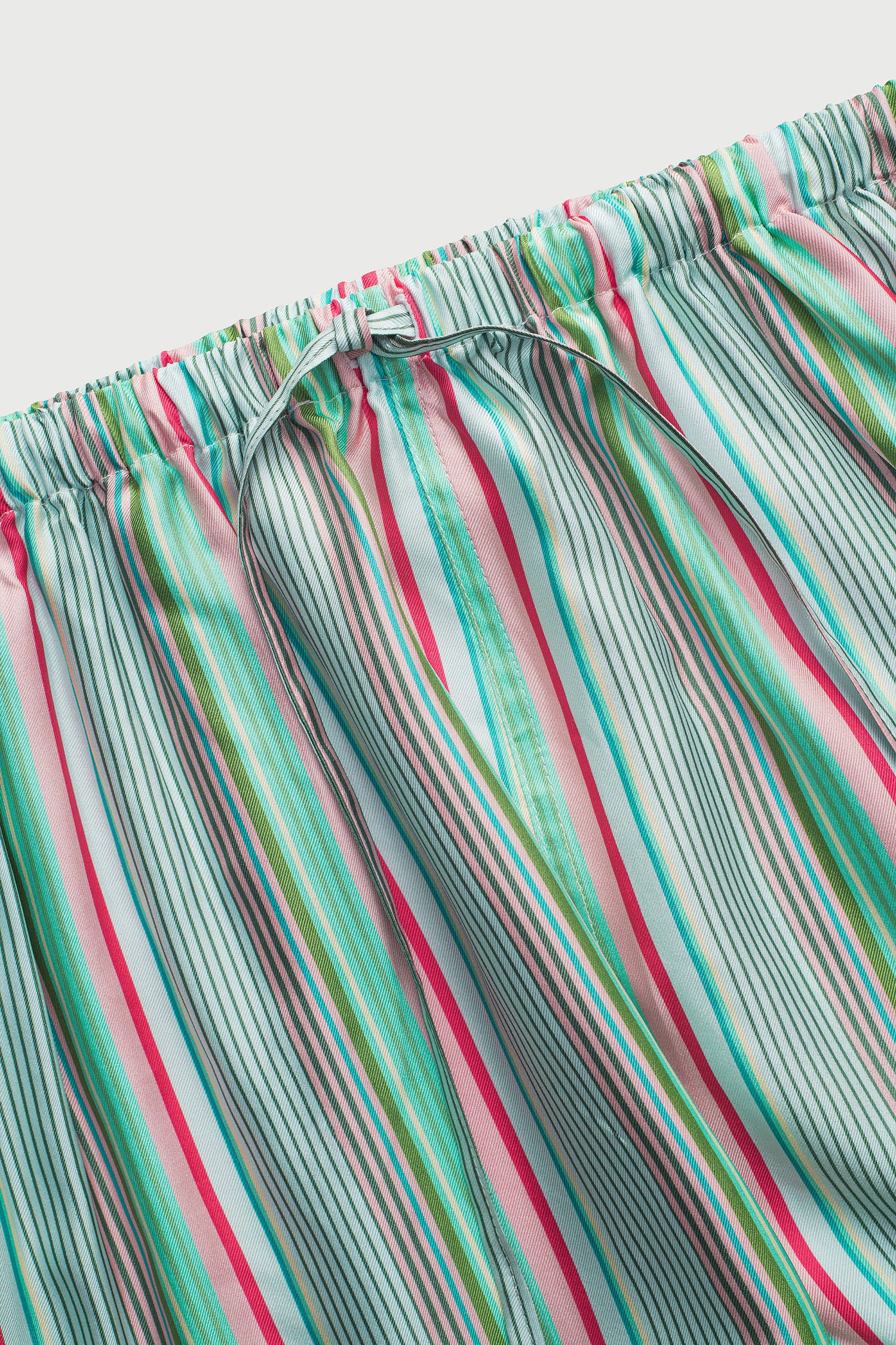 The Drawstring Pant, Silk Twill