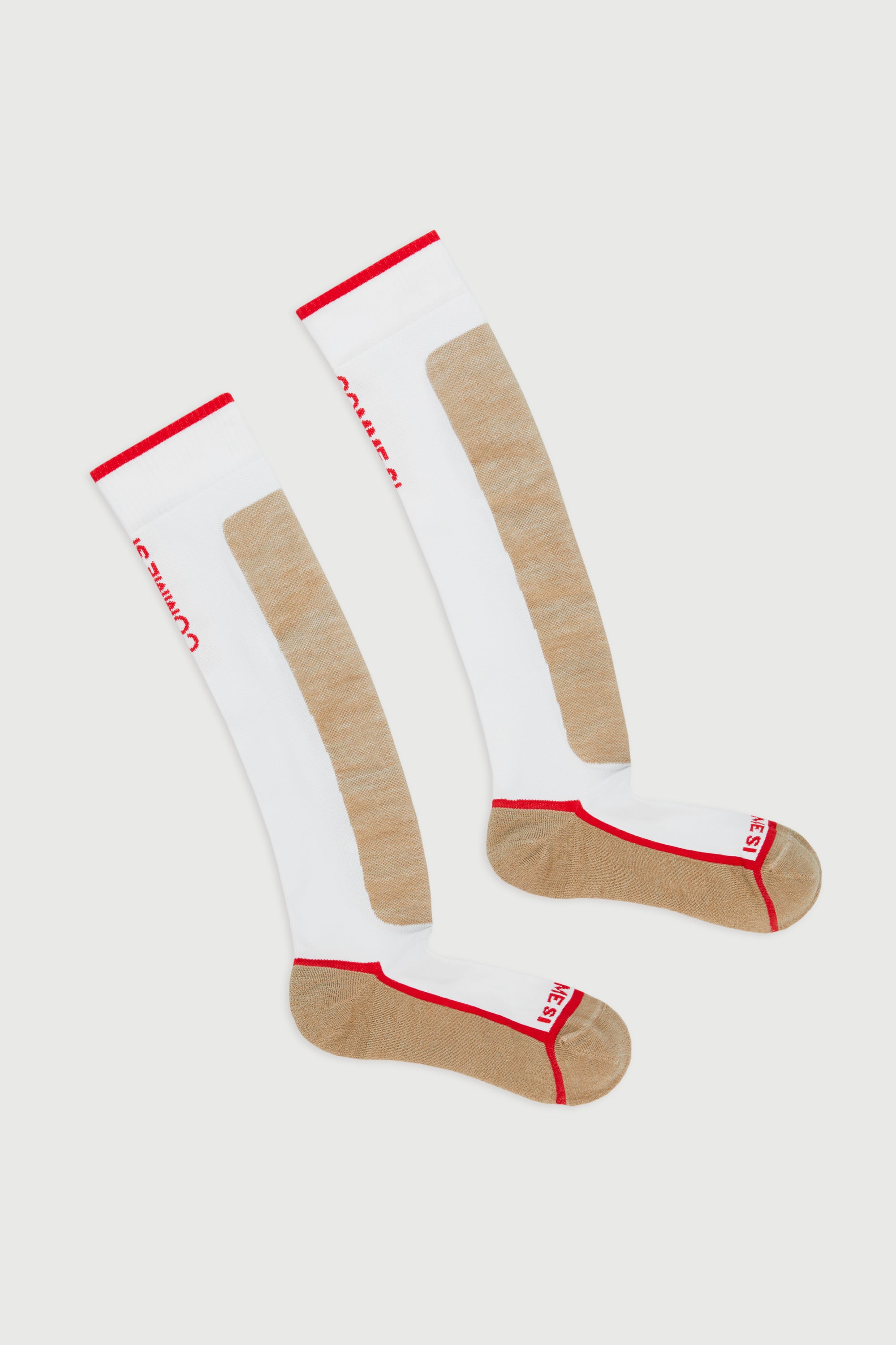 Merino wool ski socks, Comme Si ski socks