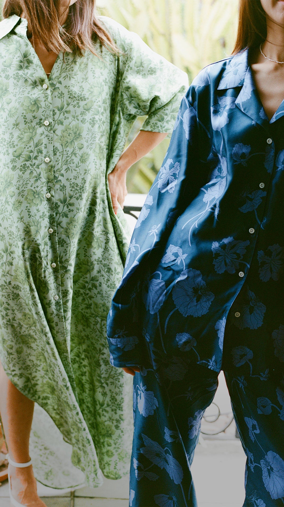 Shirtdress, made with Liberty Fabric