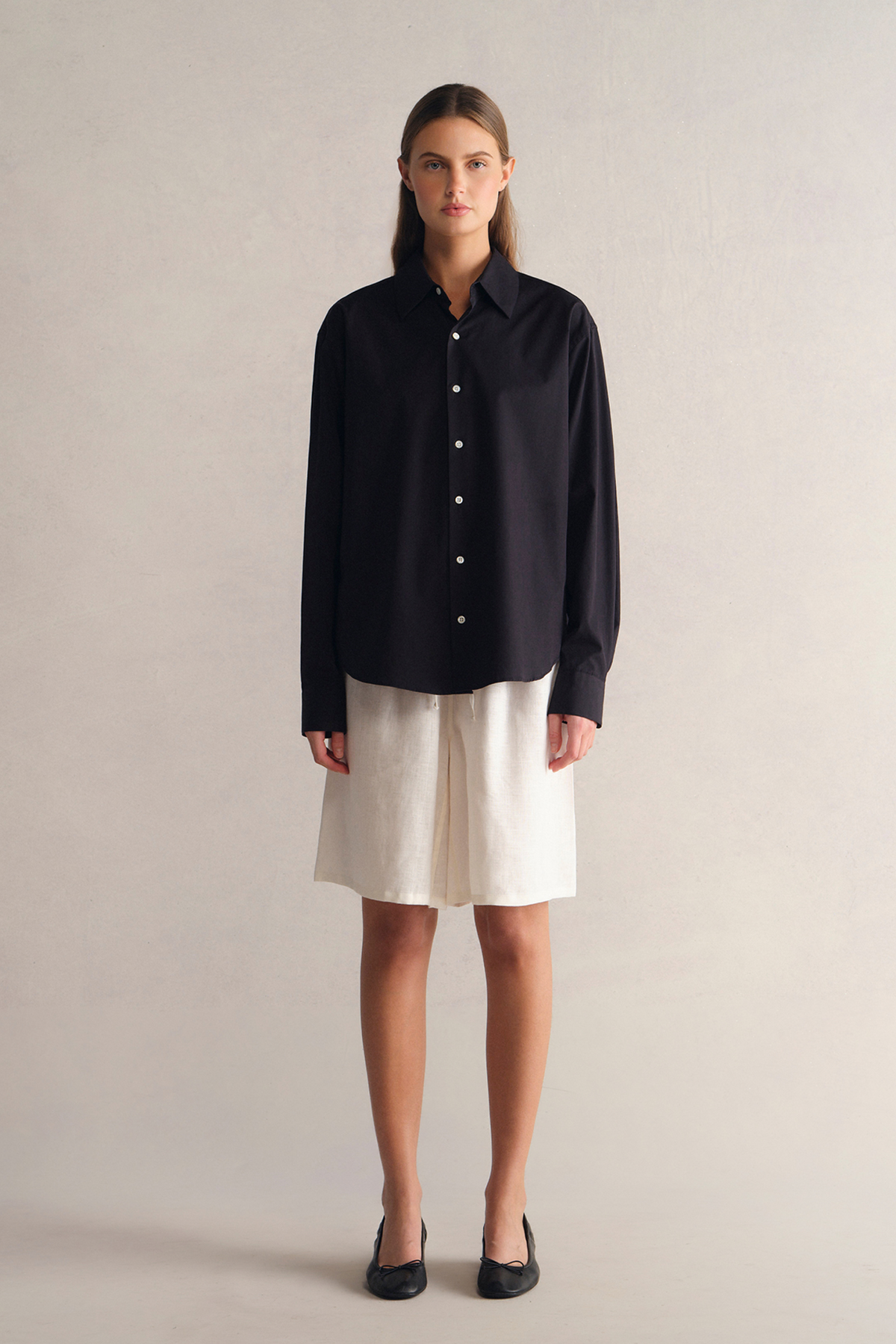 La Shirt Classica, Cotton Poplin, Oversized Fit