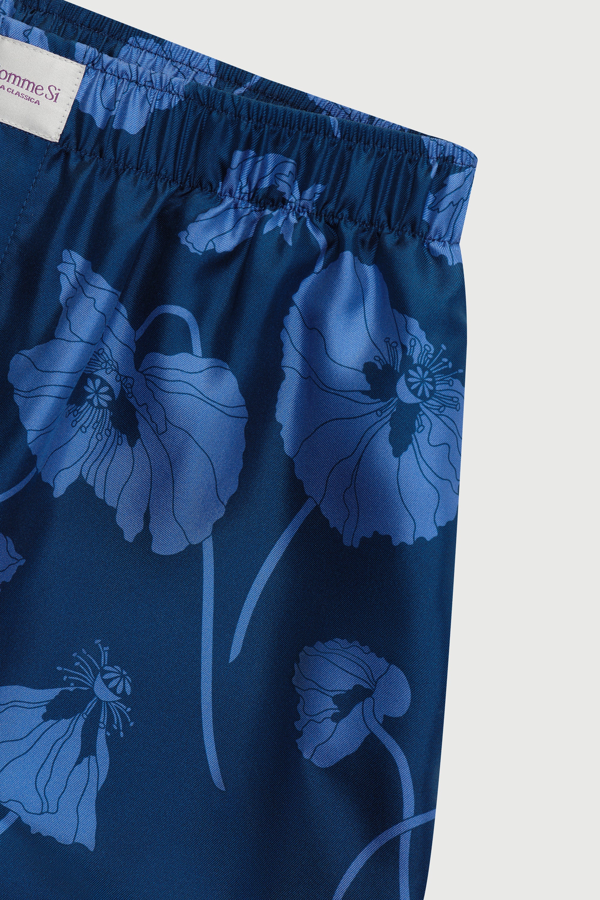 La Boxer Bermuda, made with Liberty fabric