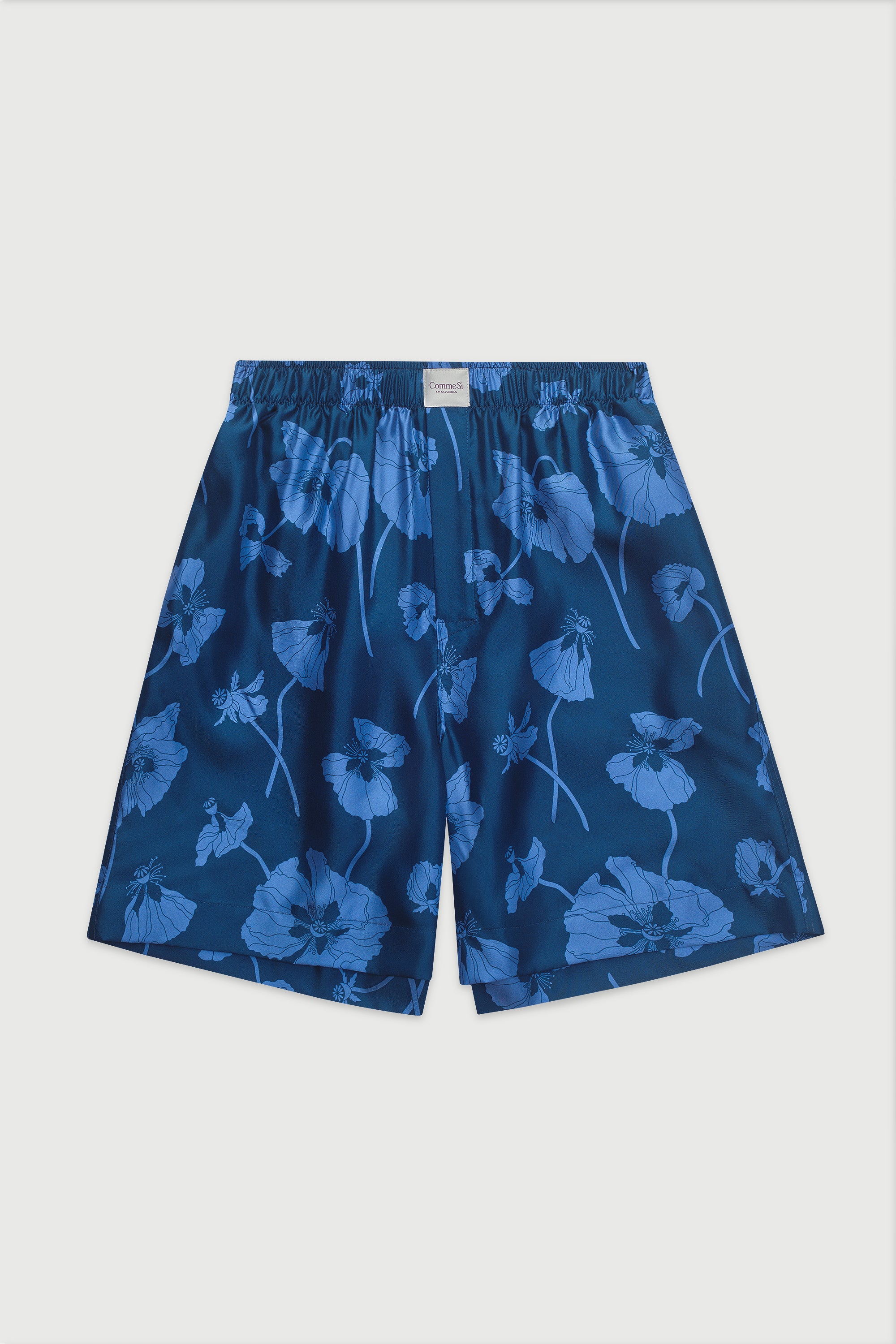 La Boxer Bermuda, made with Liberty fabric