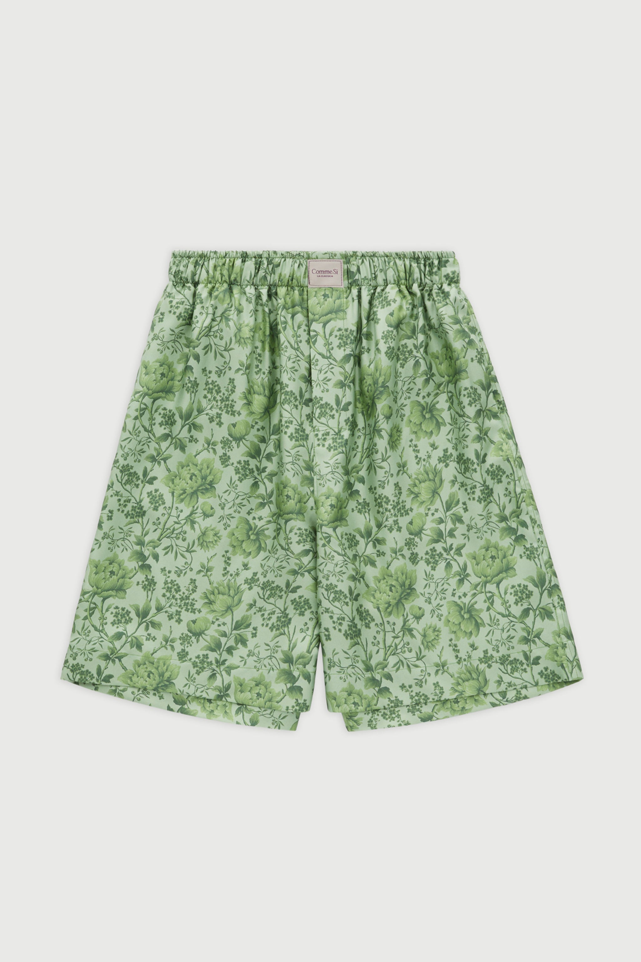 La Boxer Bermuda, made with Liberty fabric