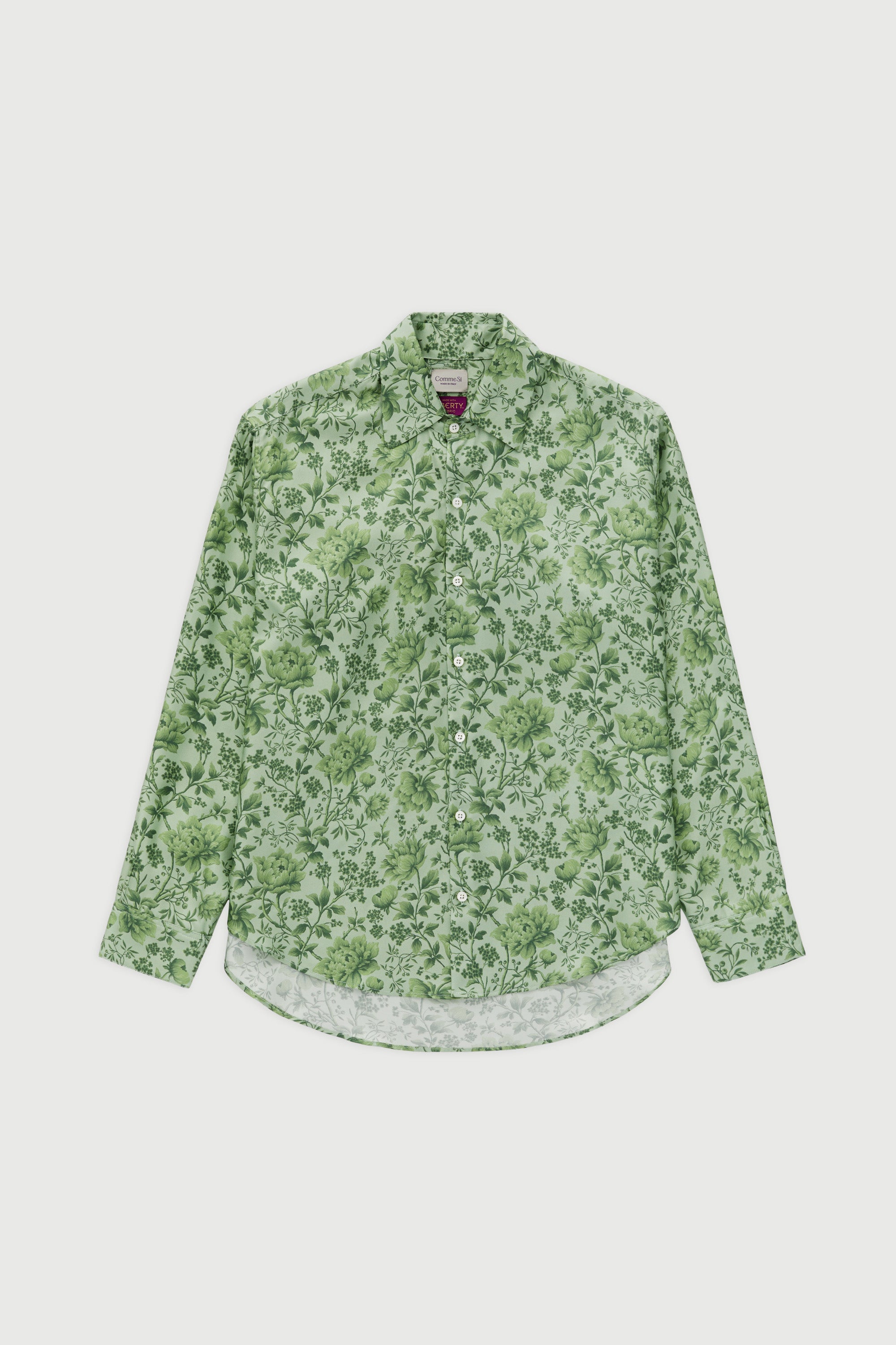 La Shirt Classica, made with Liberty fabric