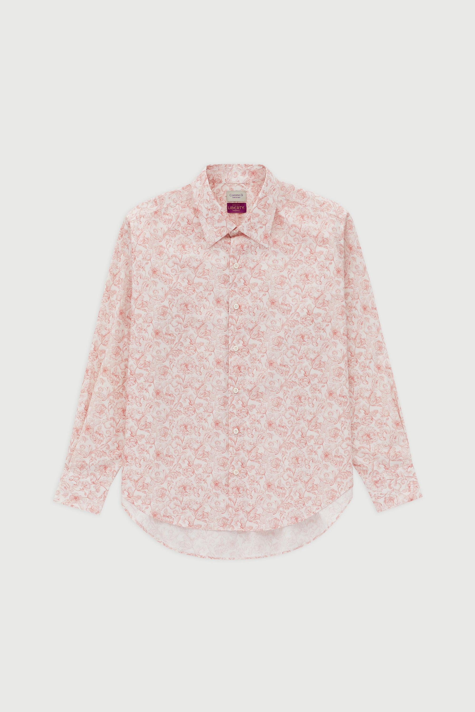 La Shirt Classica, made with Liberty fabric