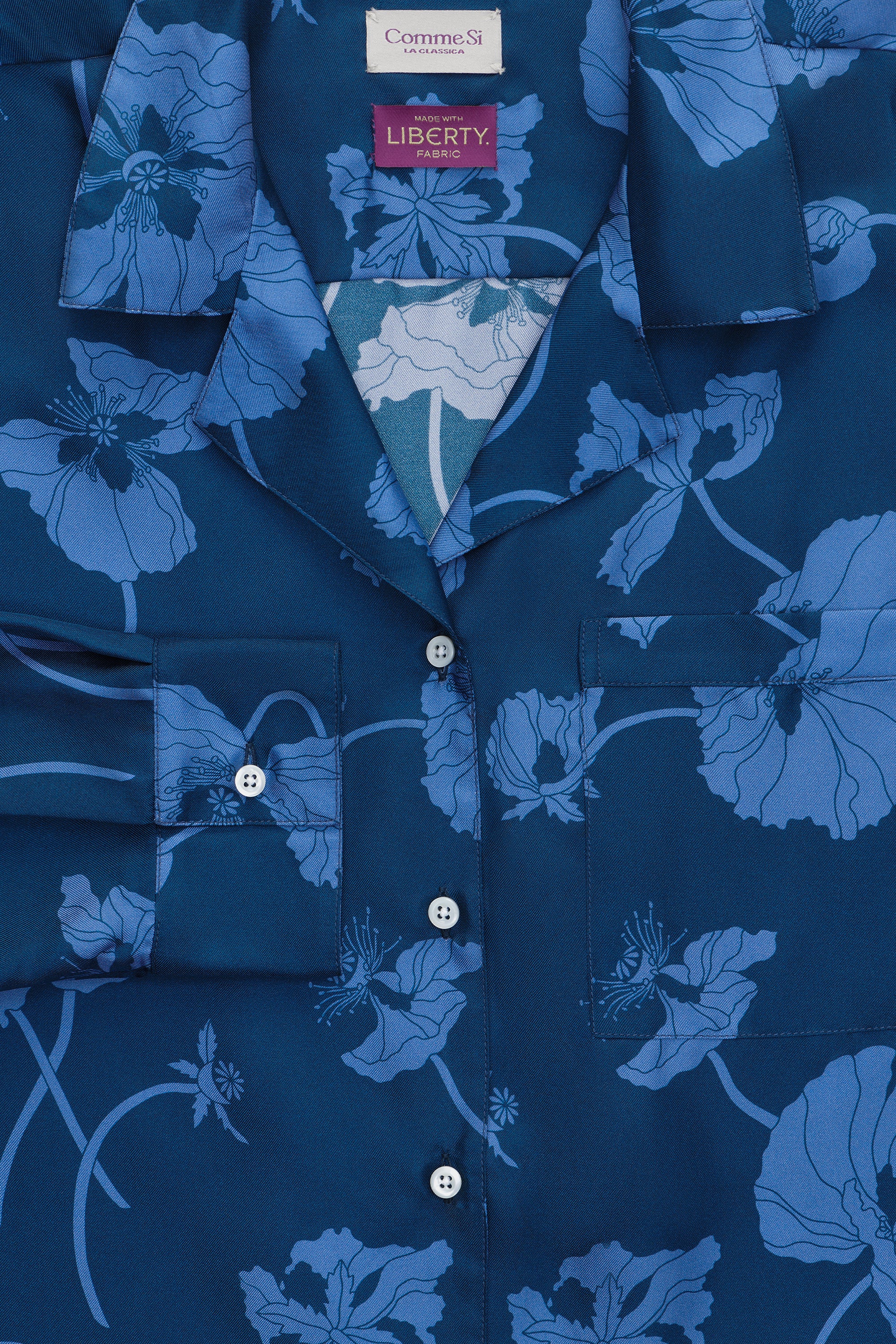 Shirtdress, made with Liberty Fabric