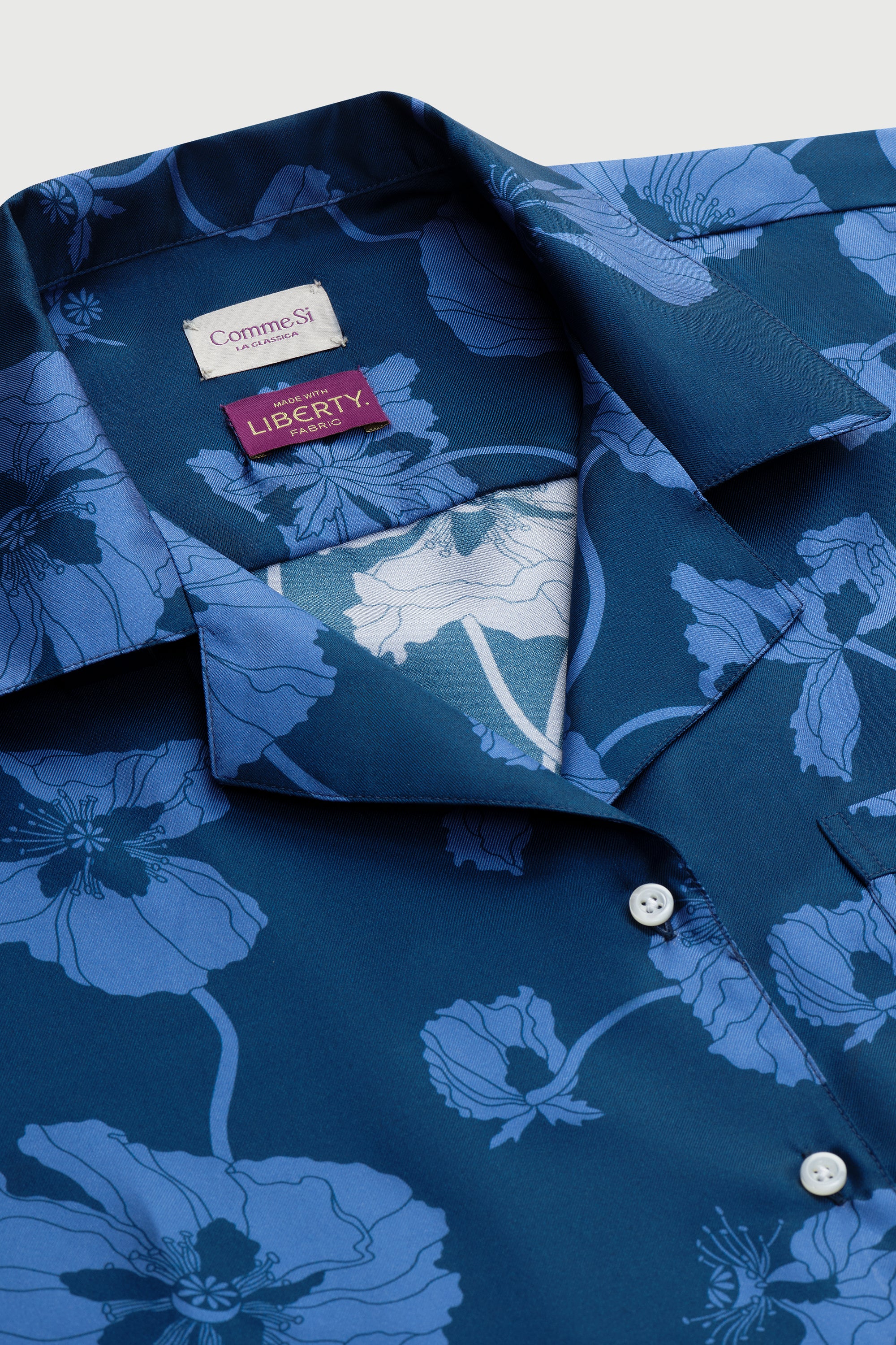 Shirtdress, made with Liberty Fabric