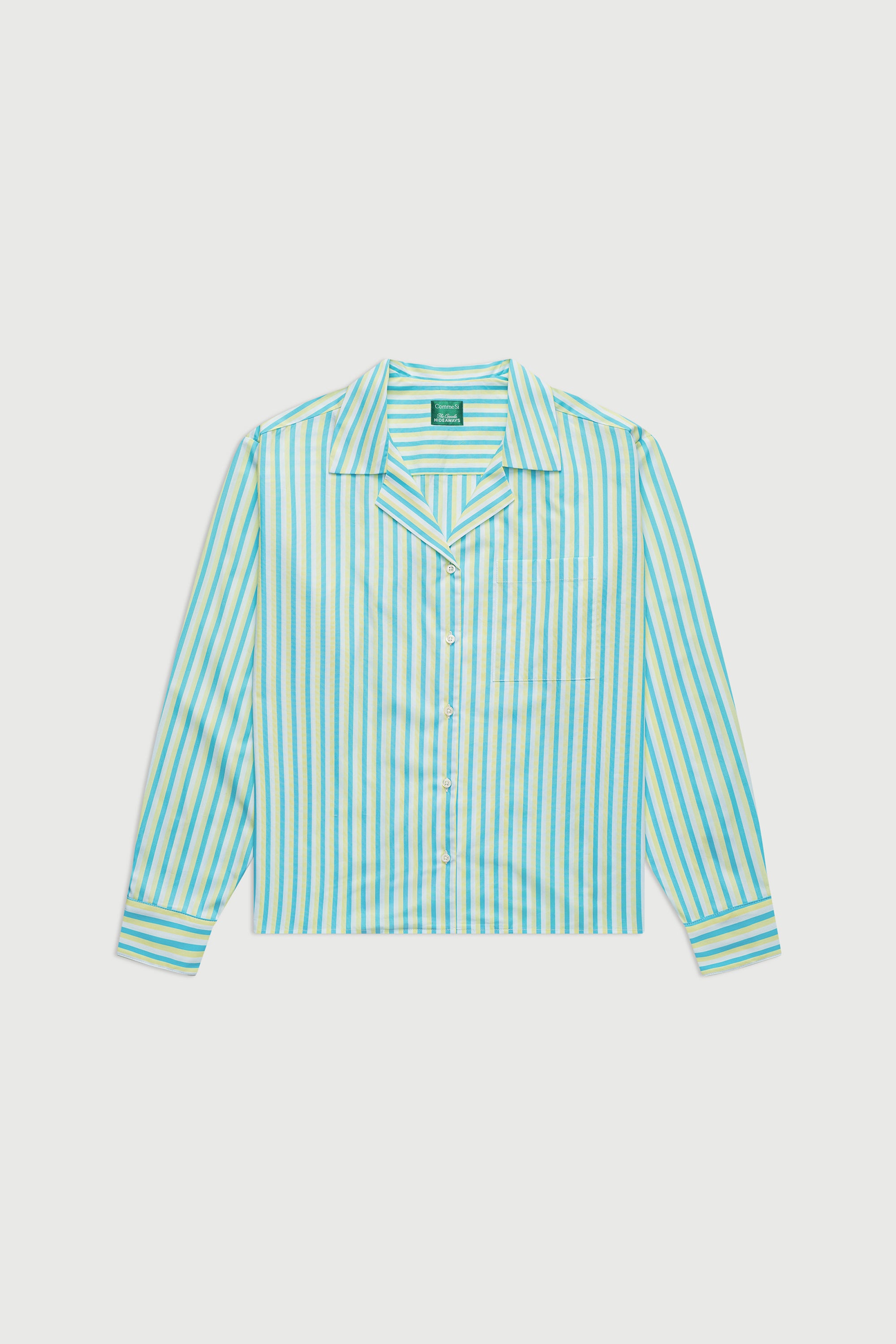 The Notched Collar Long Sleeve, Coppola Stripes – Comme Si