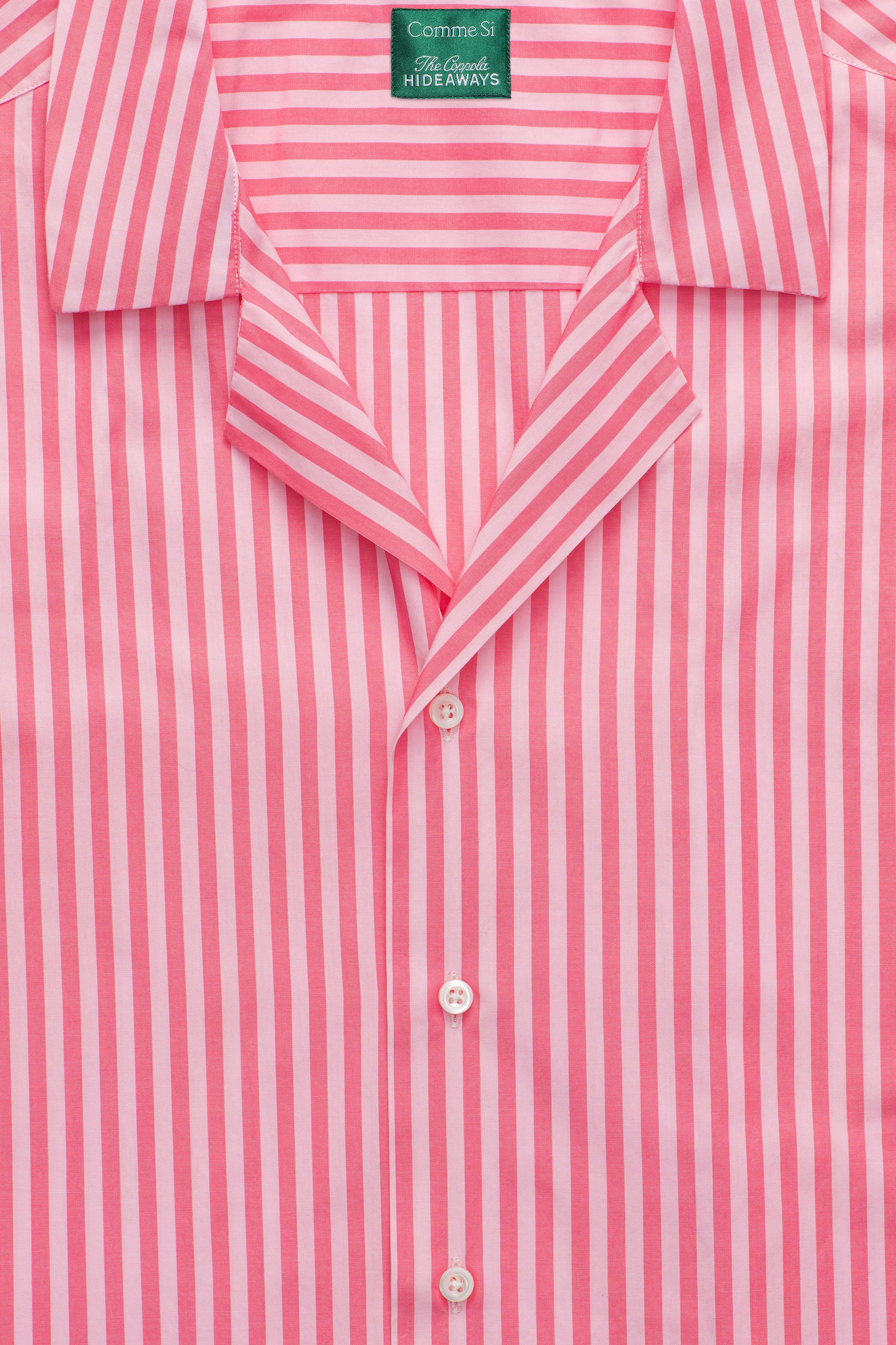 The Notched Collar Long Sleeve, Coppola Stripes