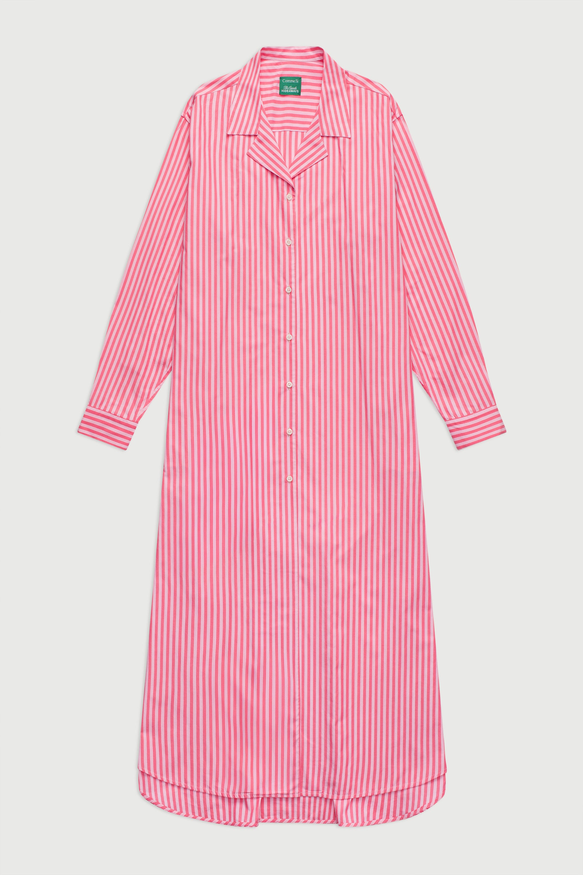 The Notched Collar Shirtdress, Coppola Stripes