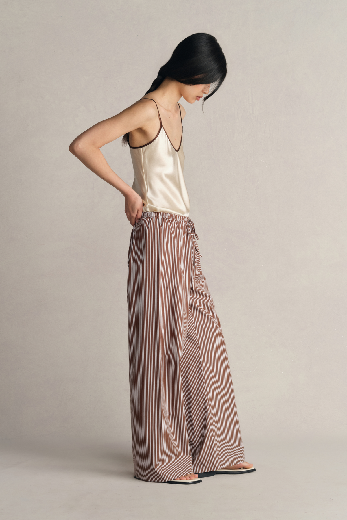 Drawstring Pant, Cotton Poplin