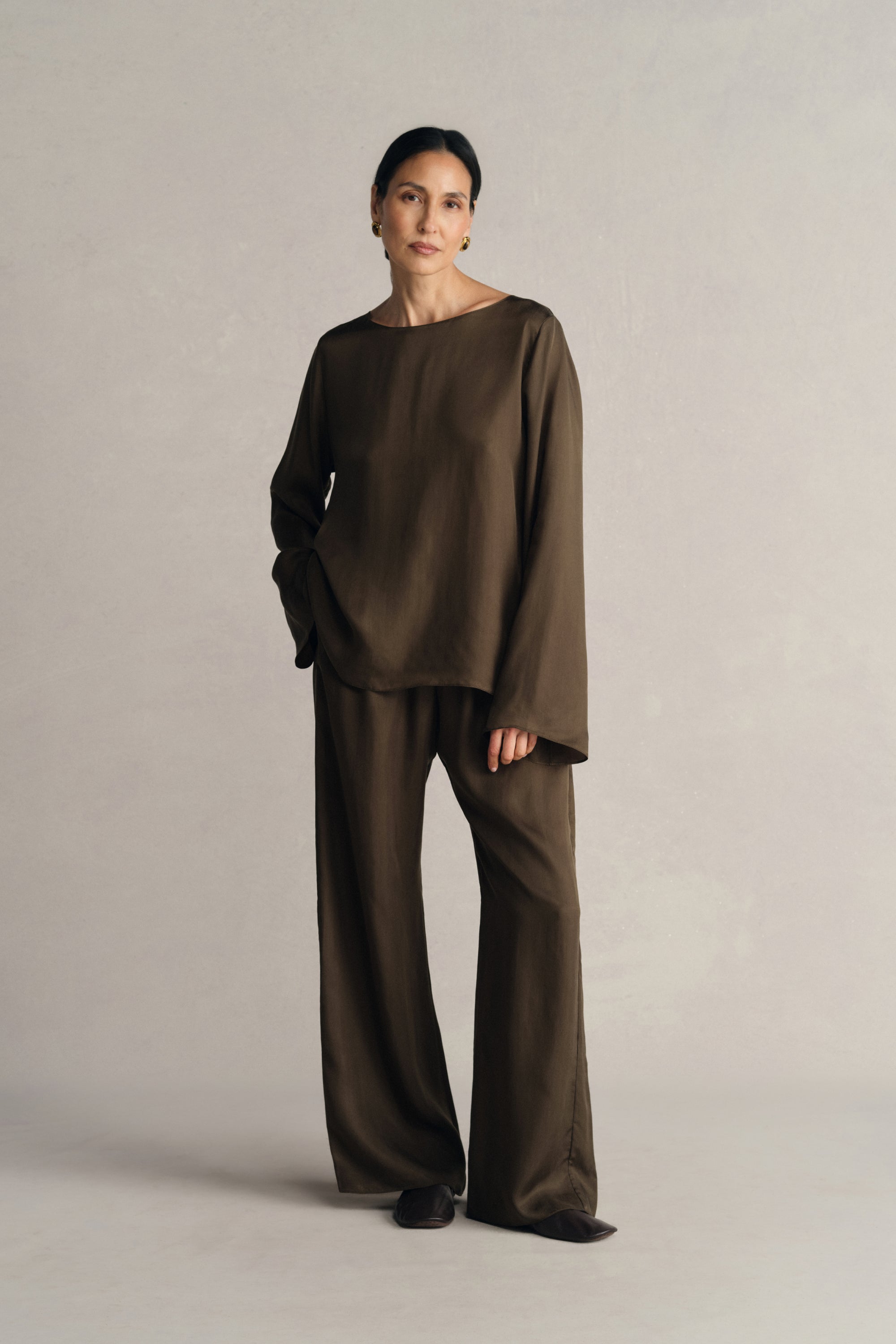 Everyday Pant, Cupro Twill