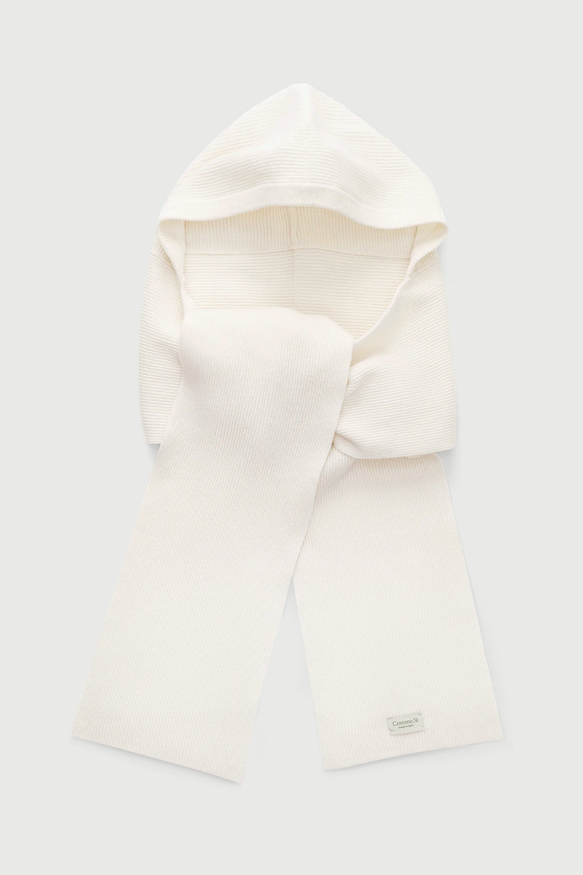 The Cashmere Hooded Scarf – Comme Si
