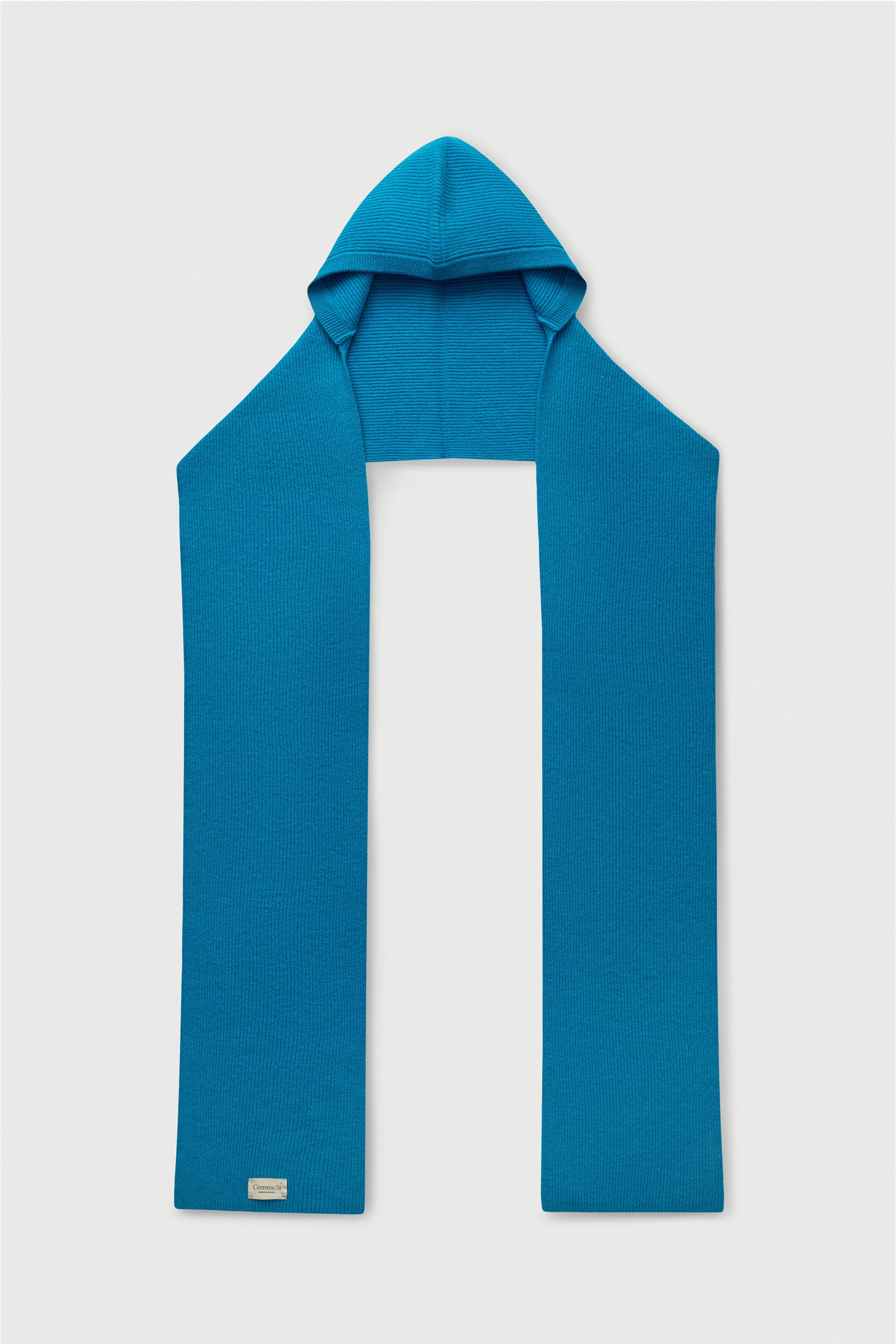小物 y yo cashmere Hooded stole y YO：Hooded Stole - NAVY - ORANN ONLINE SHOP