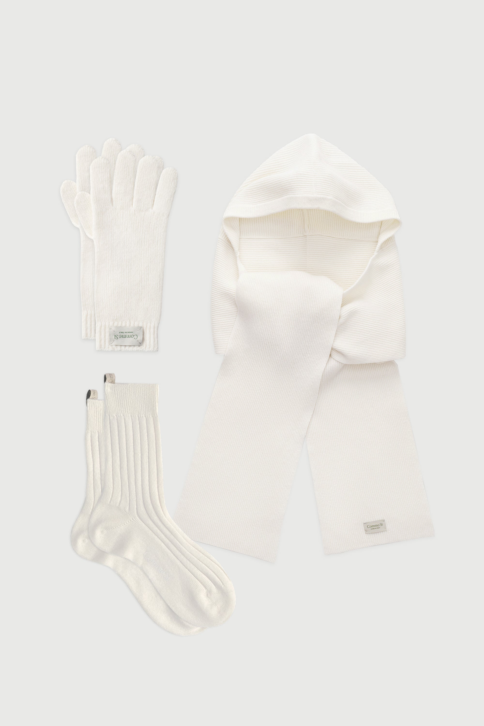 The Cashmere Knit Accessories Set