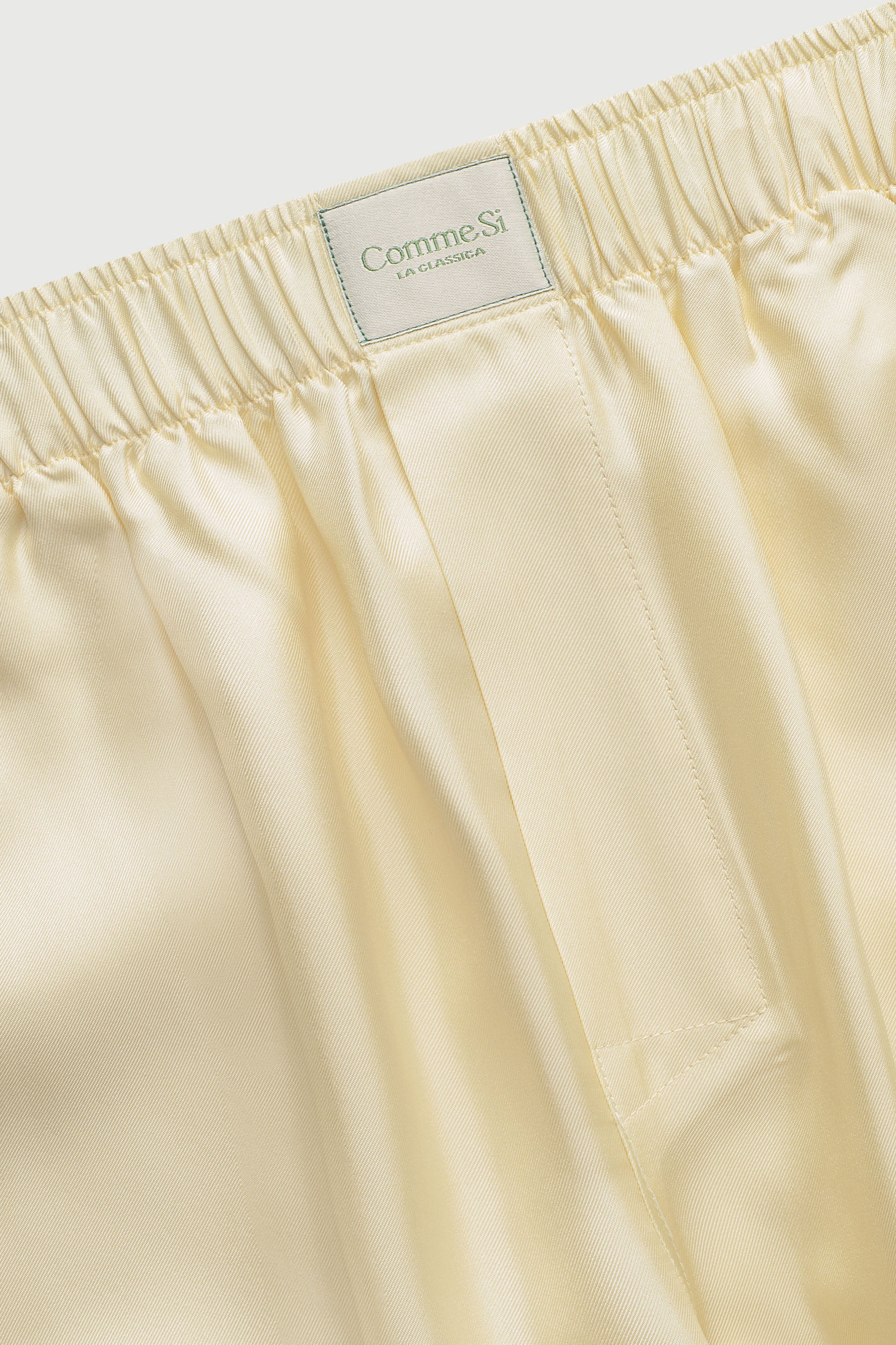 The Piped Silk Twill Set