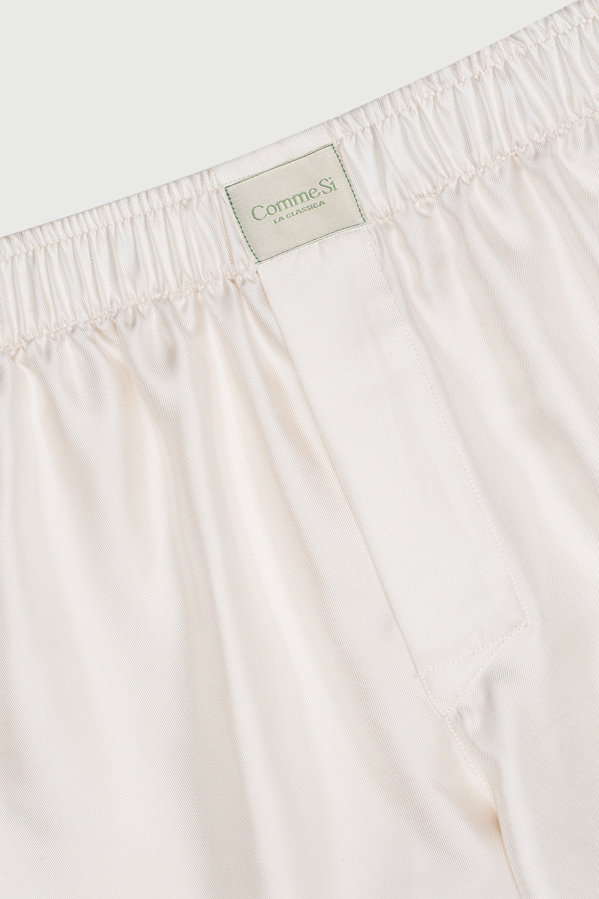 La Boxer Alta, Piped Silk Twill