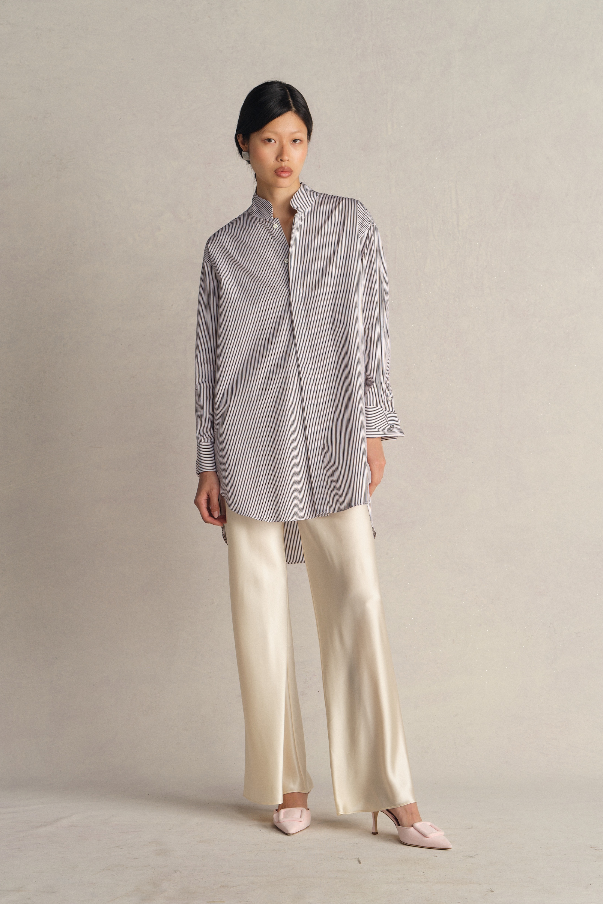 Mandarin Collar Tunic