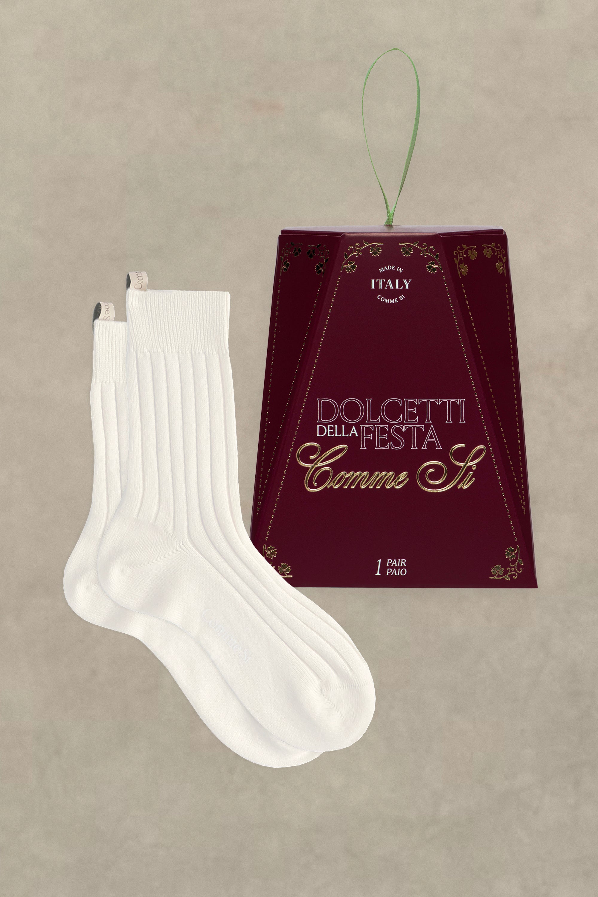 The Pandoro Giftbox, Cashmere Sock