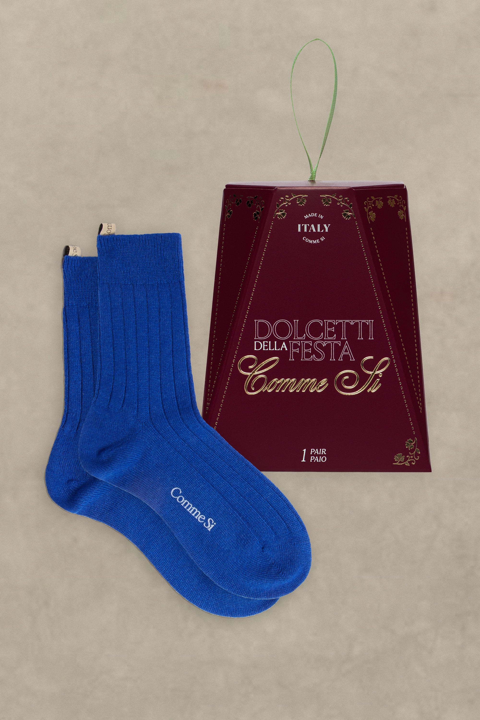 The Pandoro Giftbox, Cashmere Sock