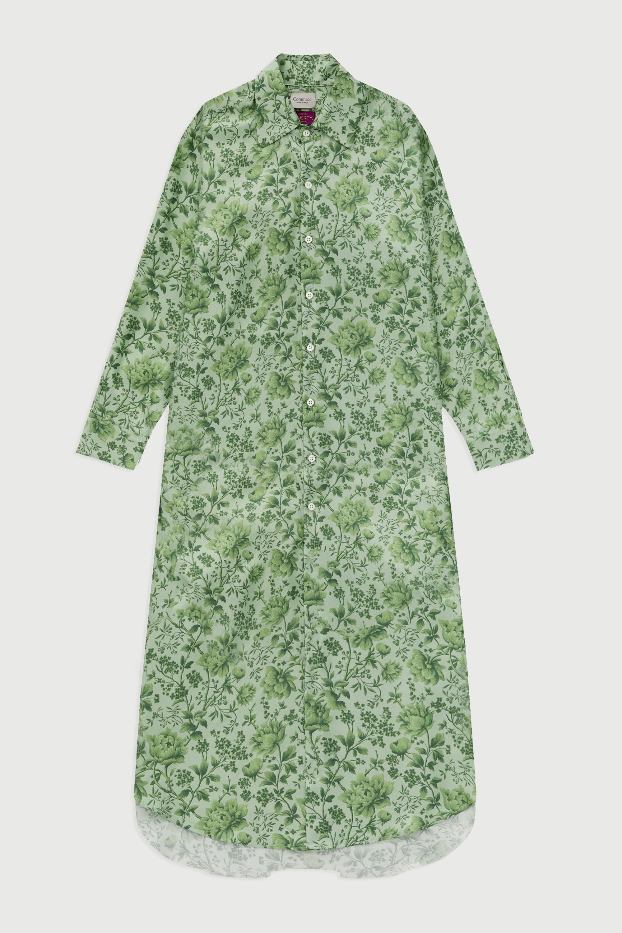 Shirtdress, made with Liberty Fabric