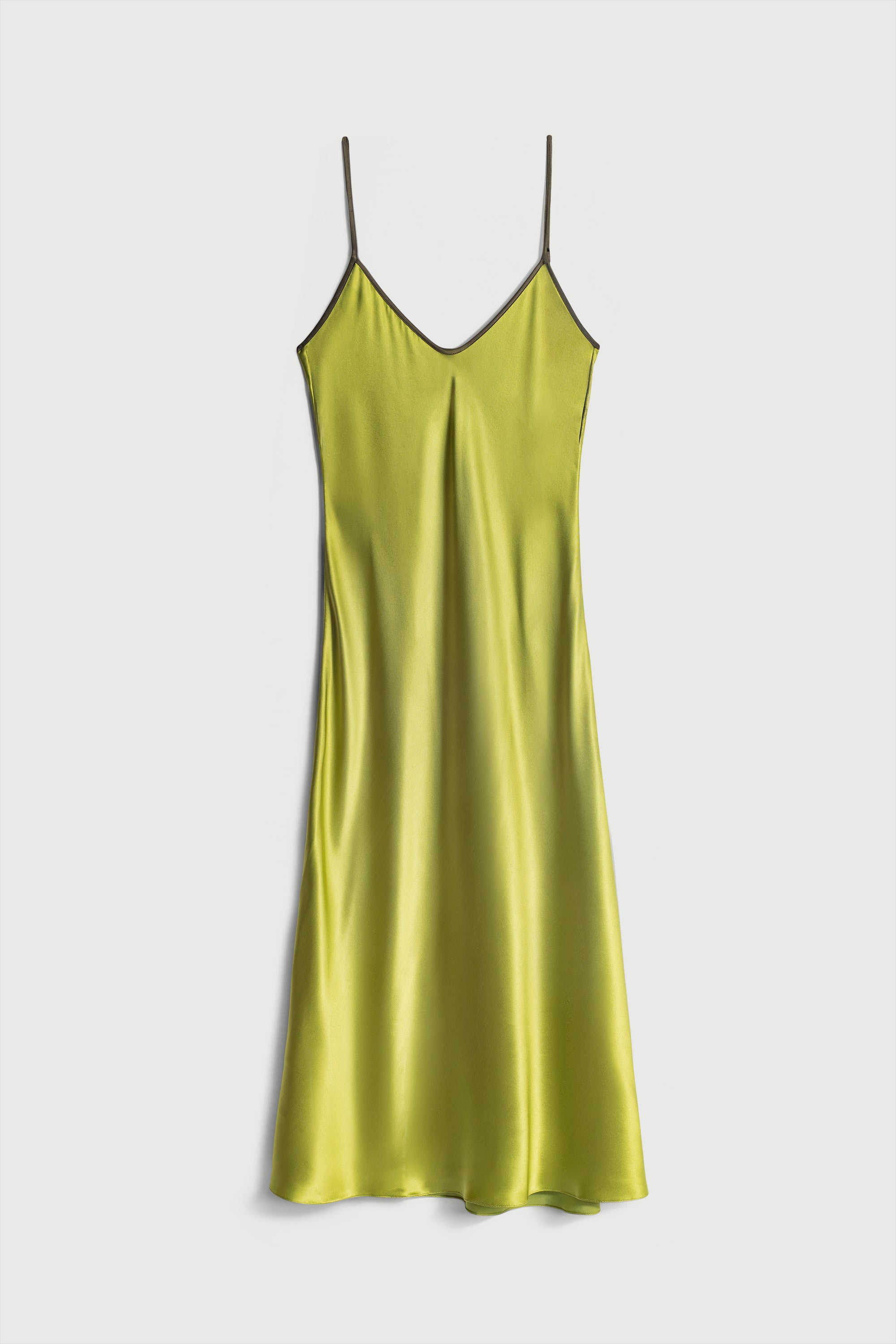Silk Bias Slip Dress Cream / M Silk Bias Slip Dress Cream / M