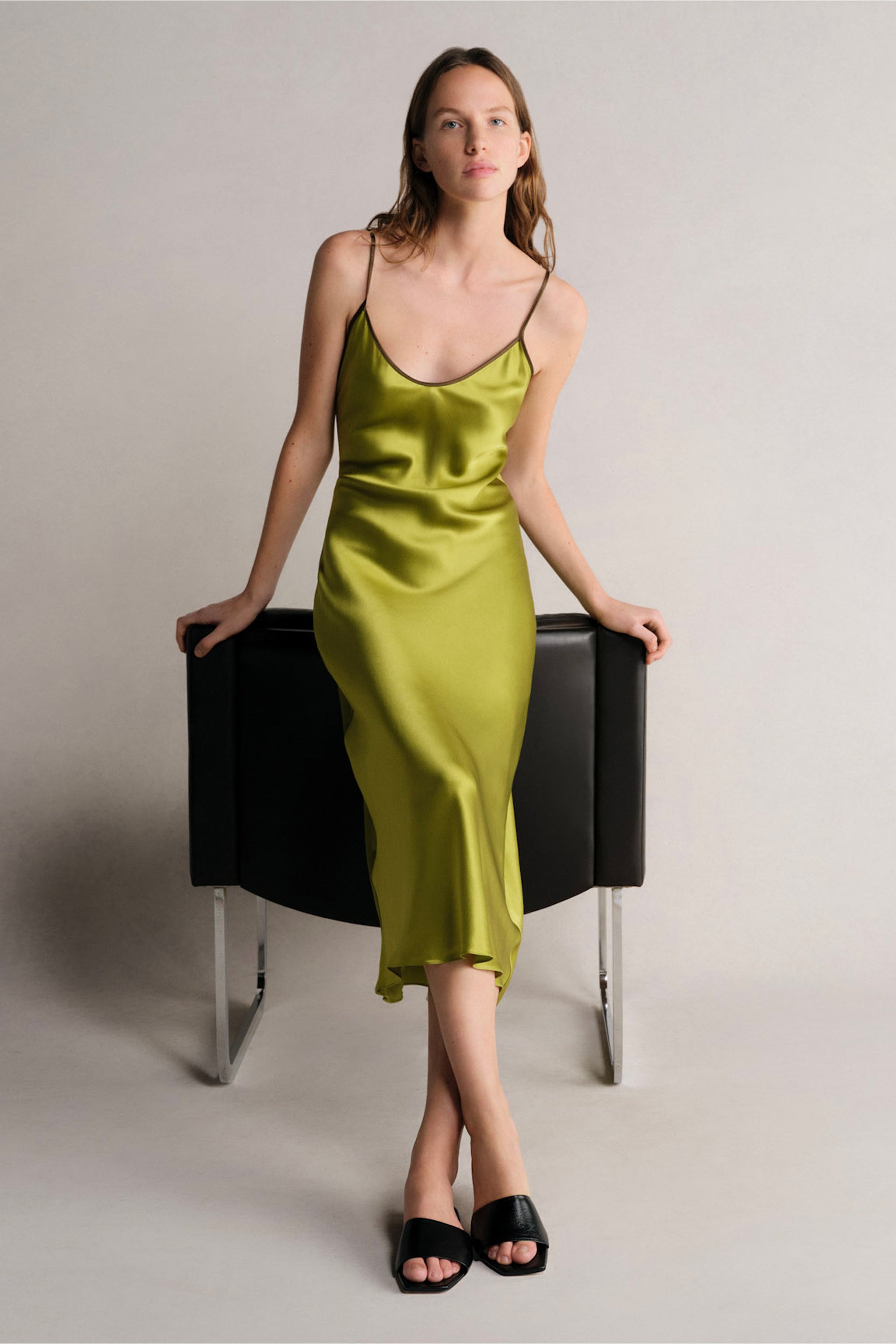 Silk Bias Slip Dress – Comme Si