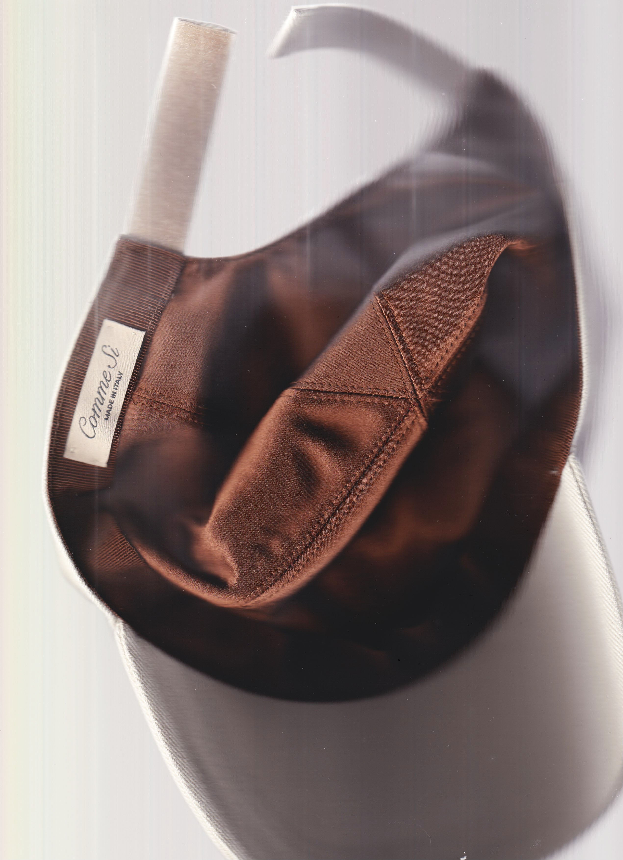 Silk lined baseball sales cap