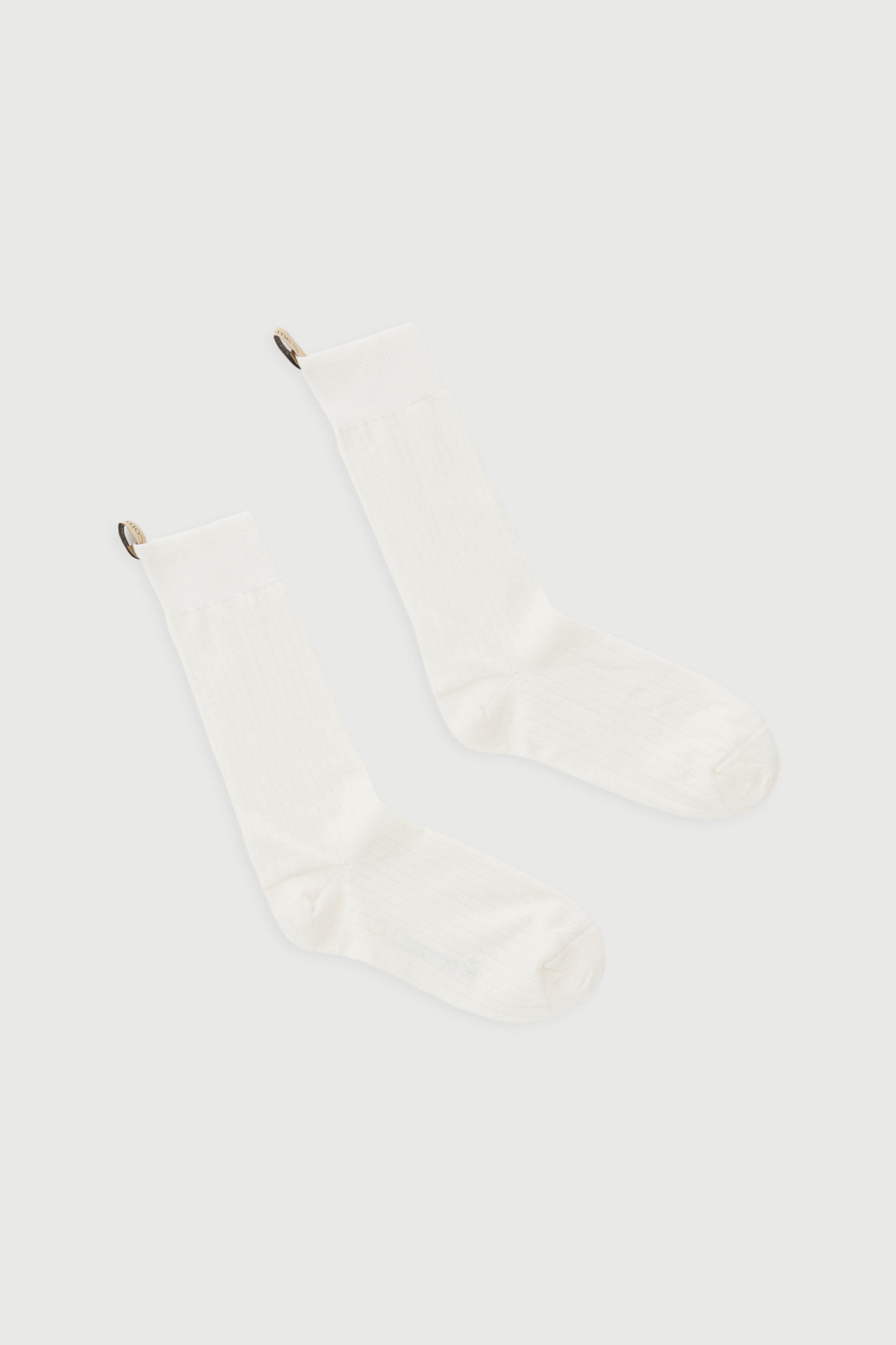 Silk Ribbed Sock