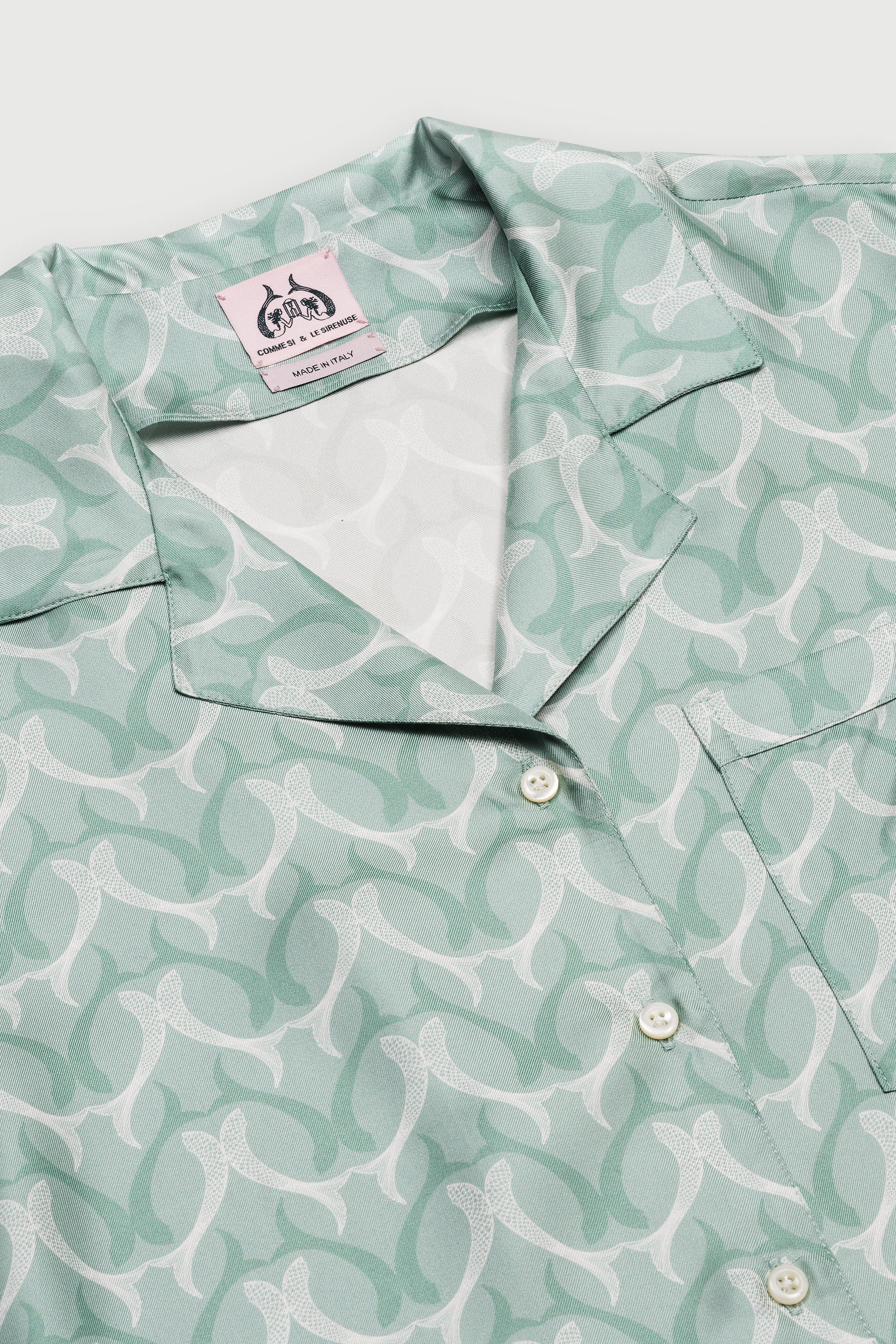 Comme Si & Le Sirenuse, La Shirt Classica, Silk Twill