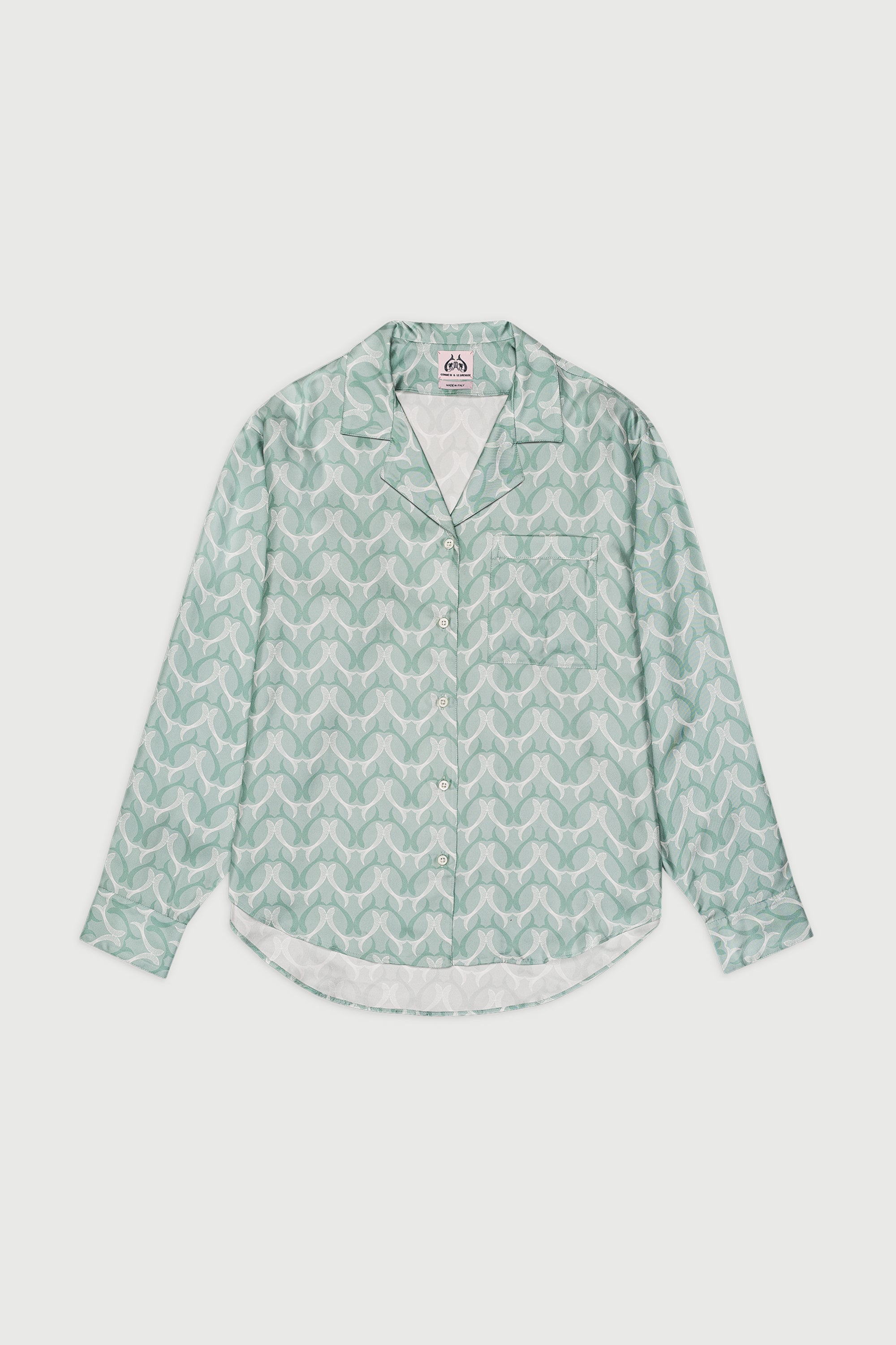 Comme Si & Le Sirenuse, La Shirt Classica, Silk Twill