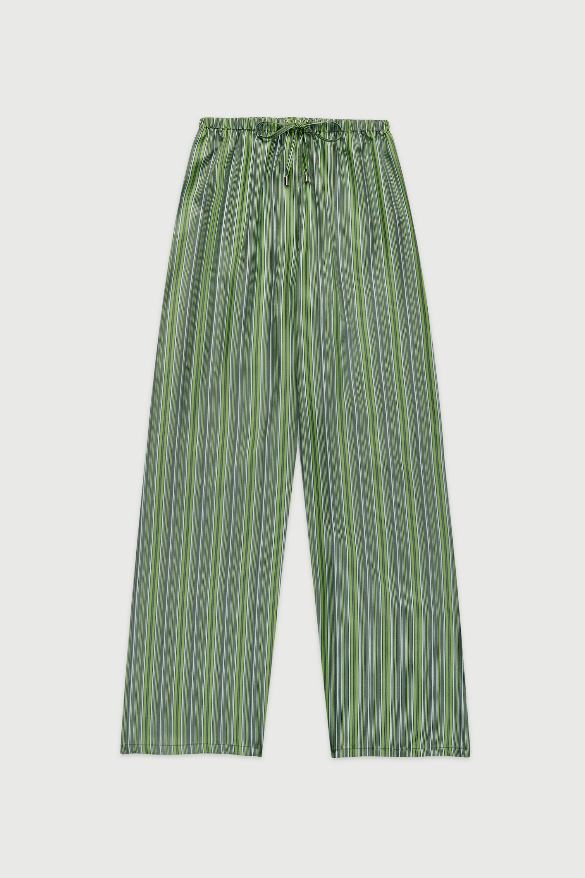 The Drawstring Pant, Silk Twill