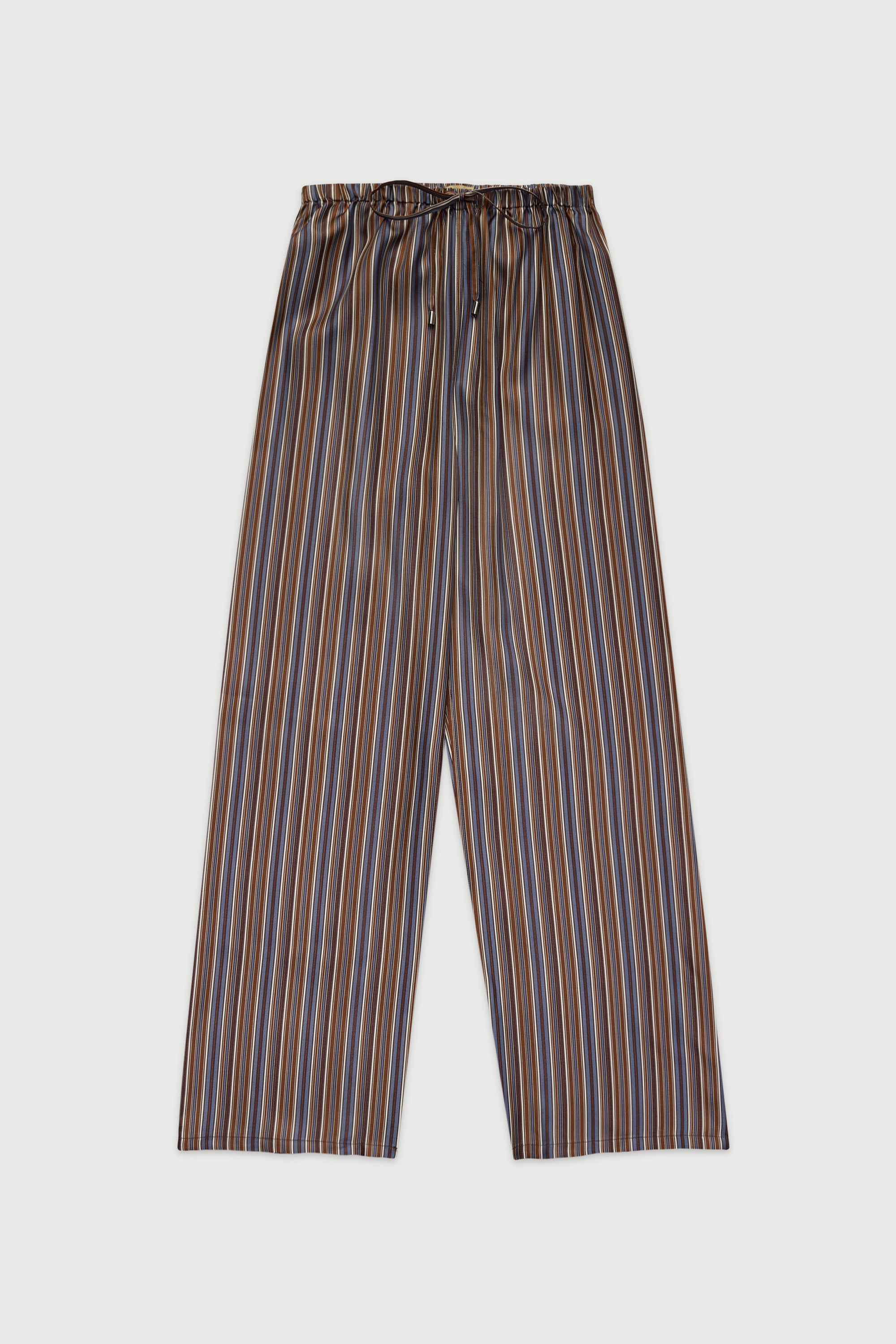 The Drawstring Pant, Silk Twill