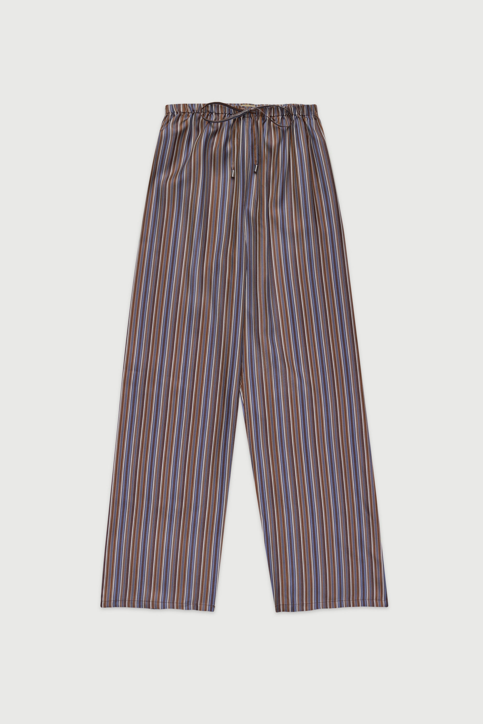 The Drawstring Pant, Silk Twill