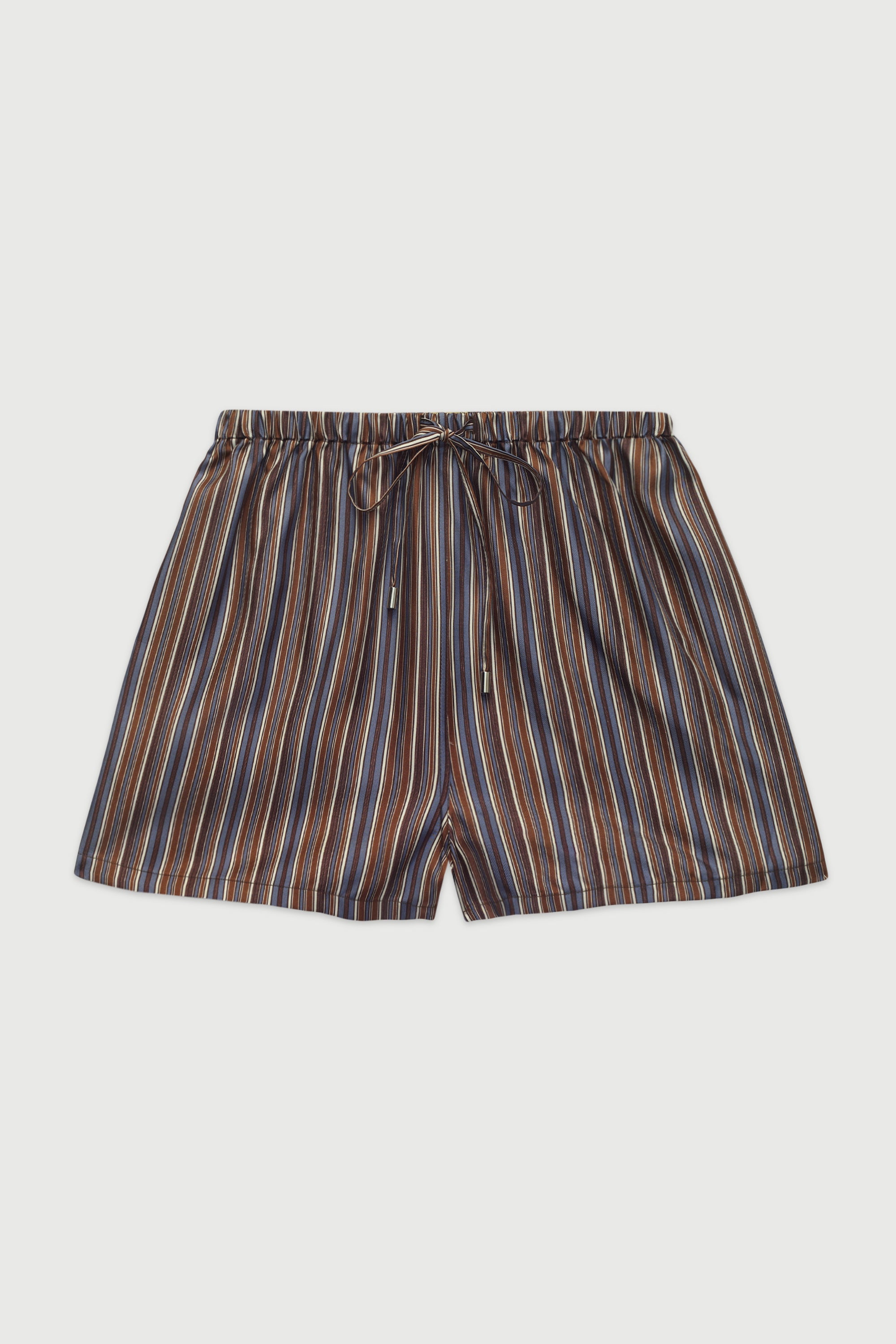 The Drawstring Short, Silk Twill