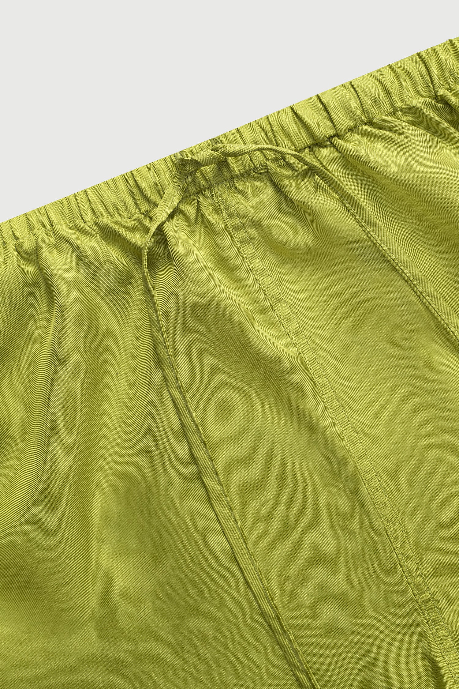 The Drawstring Short, Silk Twill