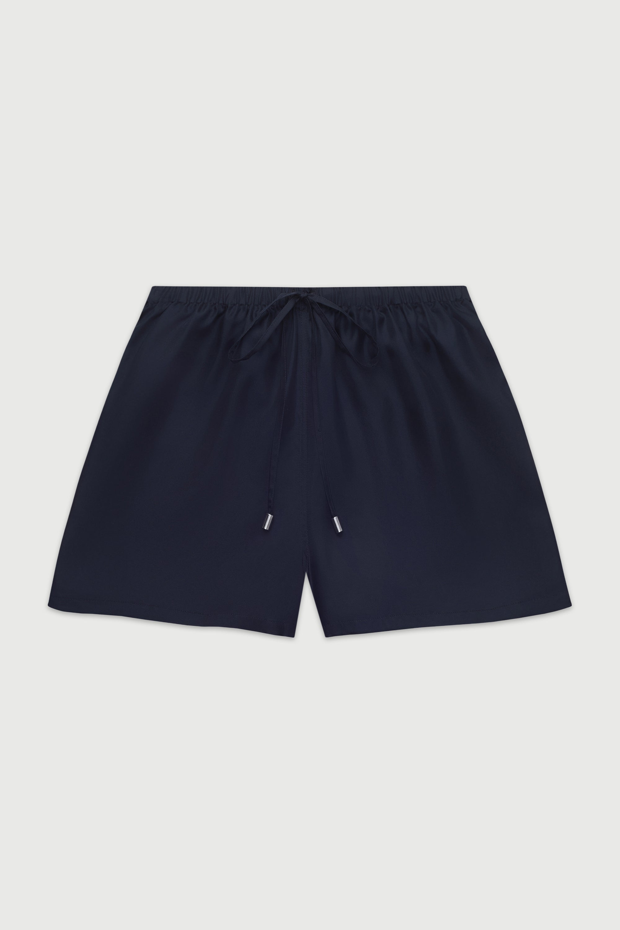 The Drawstring Short, Silk Twill
