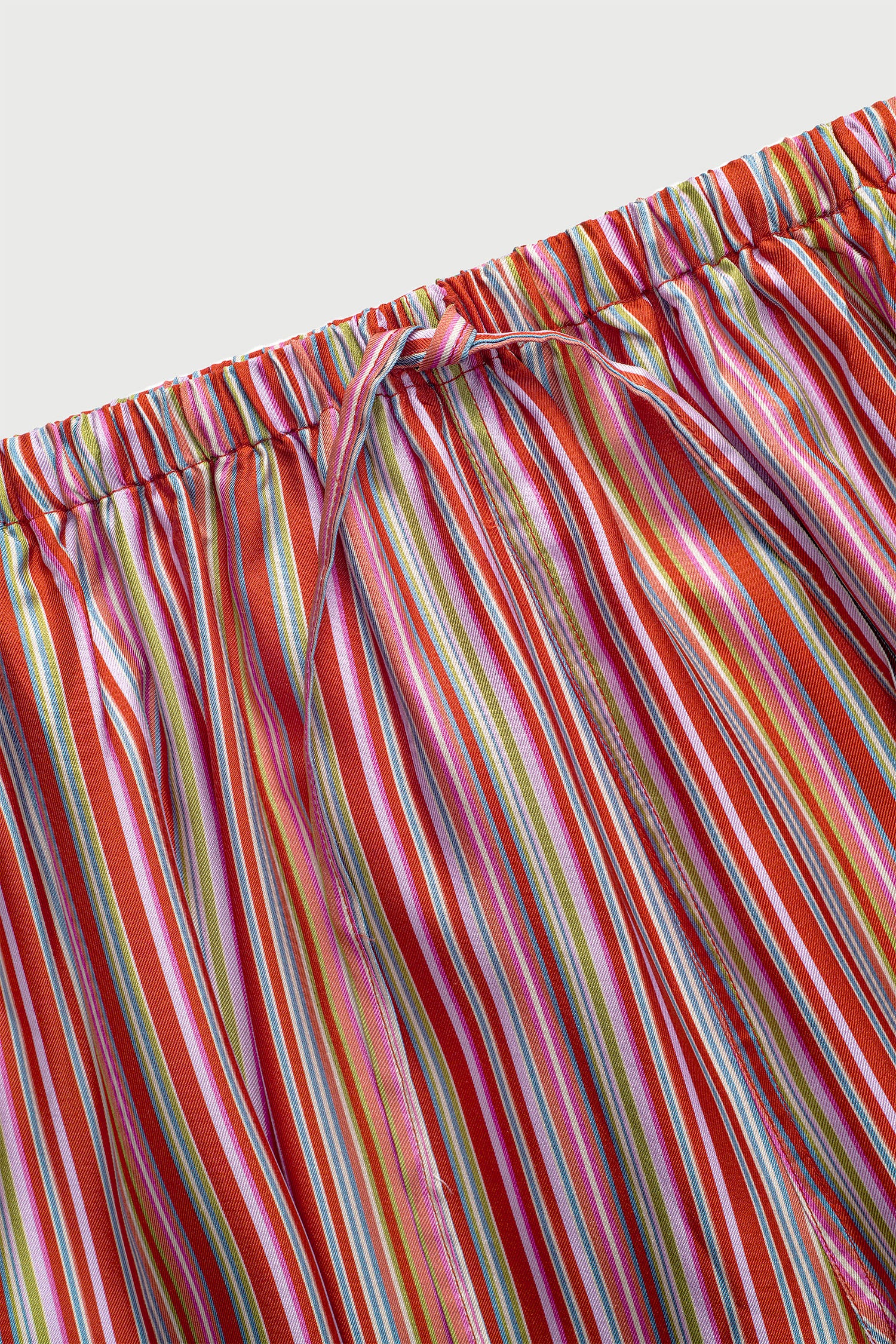 The Drawstring Short, Silk Twill