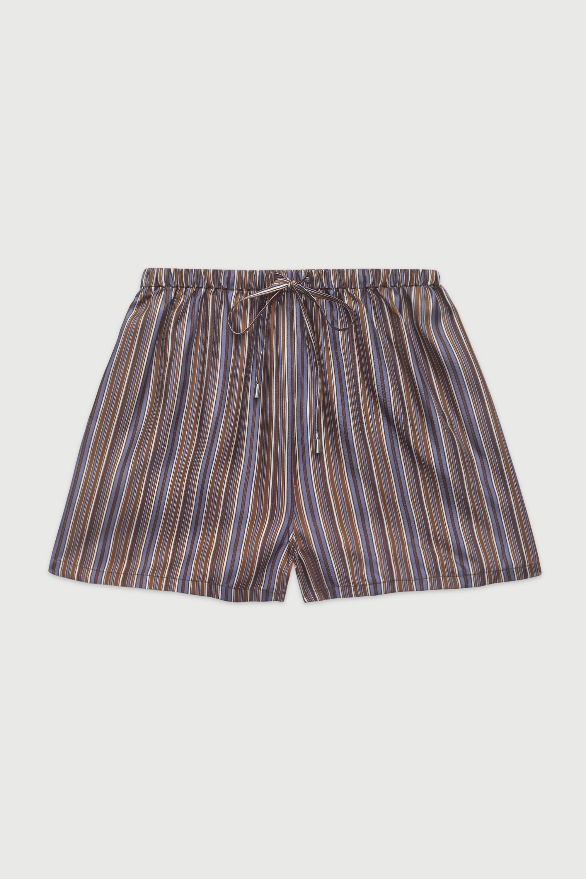 The Drawstring Short, Silk Twill