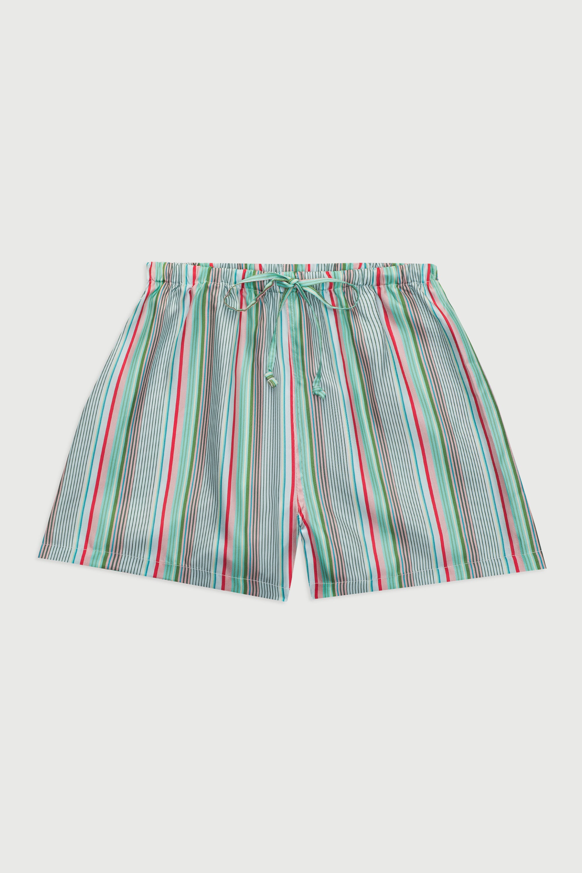 The Drawstring Short, Silk Twill