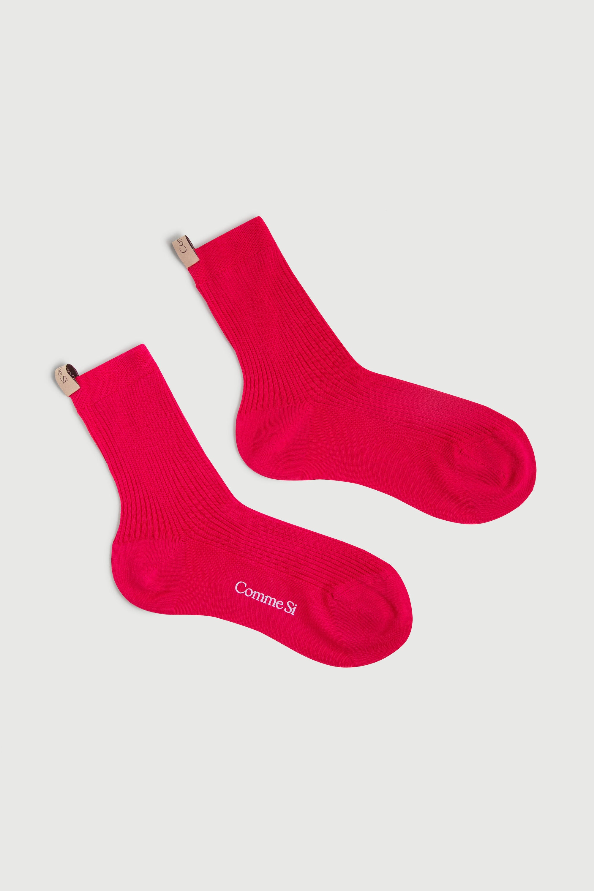 The Agnelli Sock in Hibiscus, Egyptian Cotton