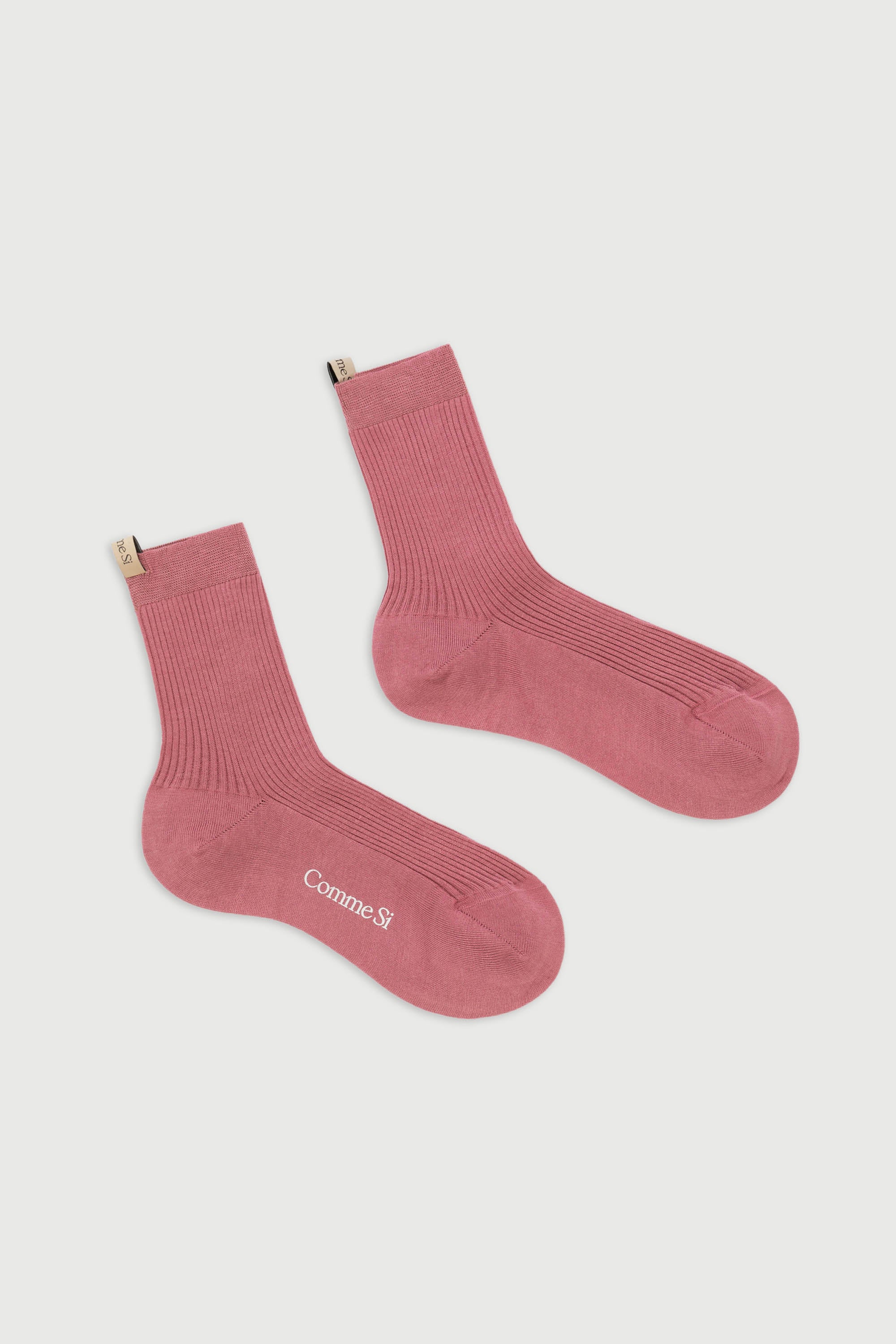 The Agnelli Sock in Rose, Egyptian Cotton