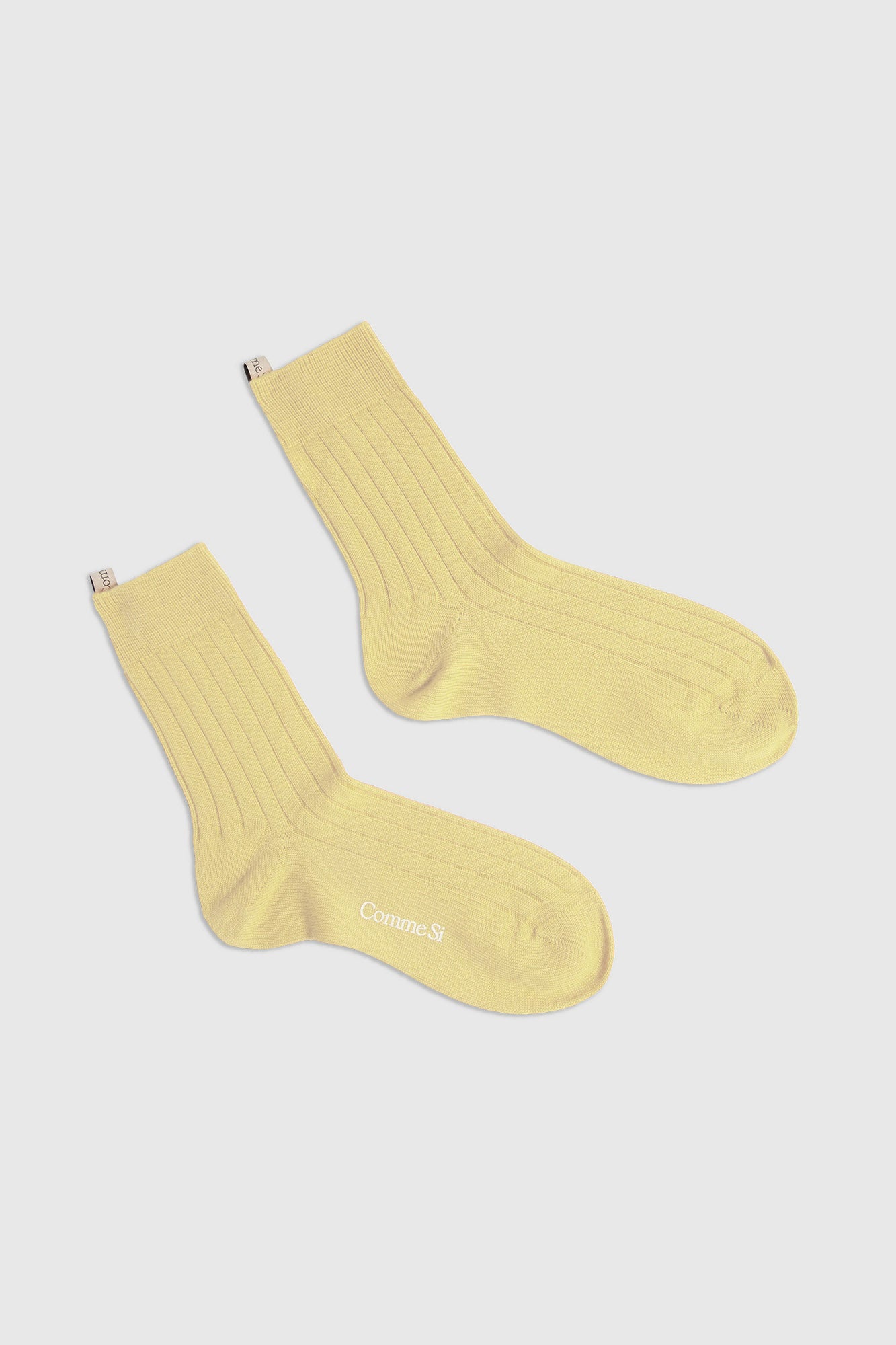 The Danielle Sock, Mongolian Cashmere, Butter, Comme Si